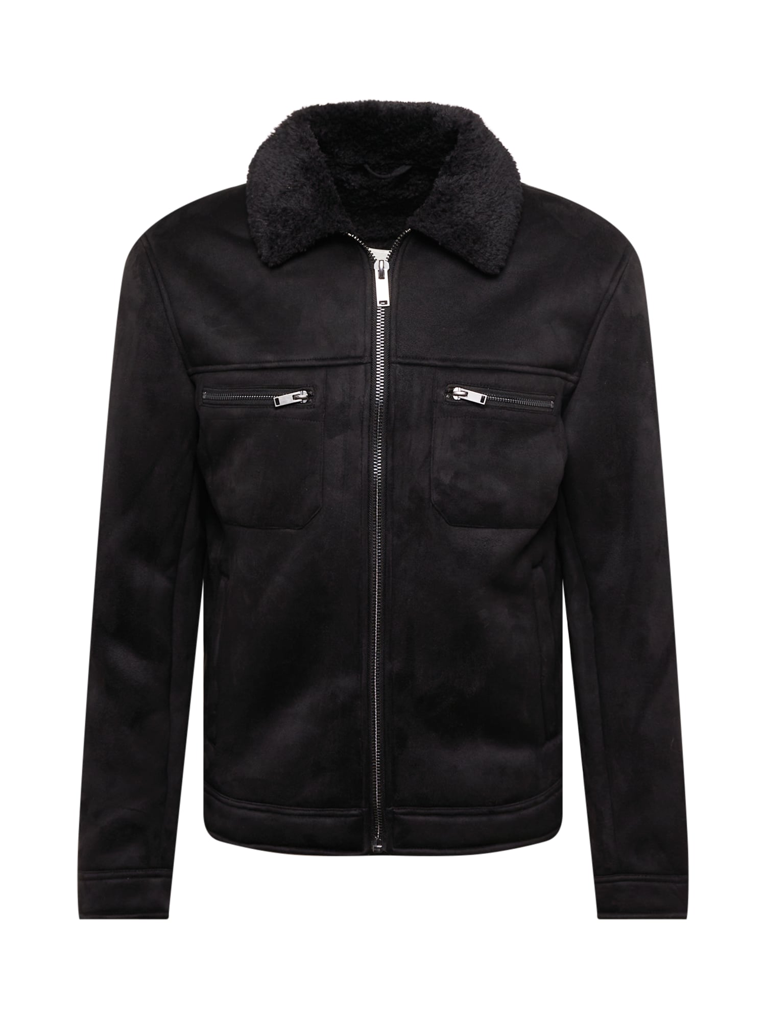 River Island Prehodna jakna  črna