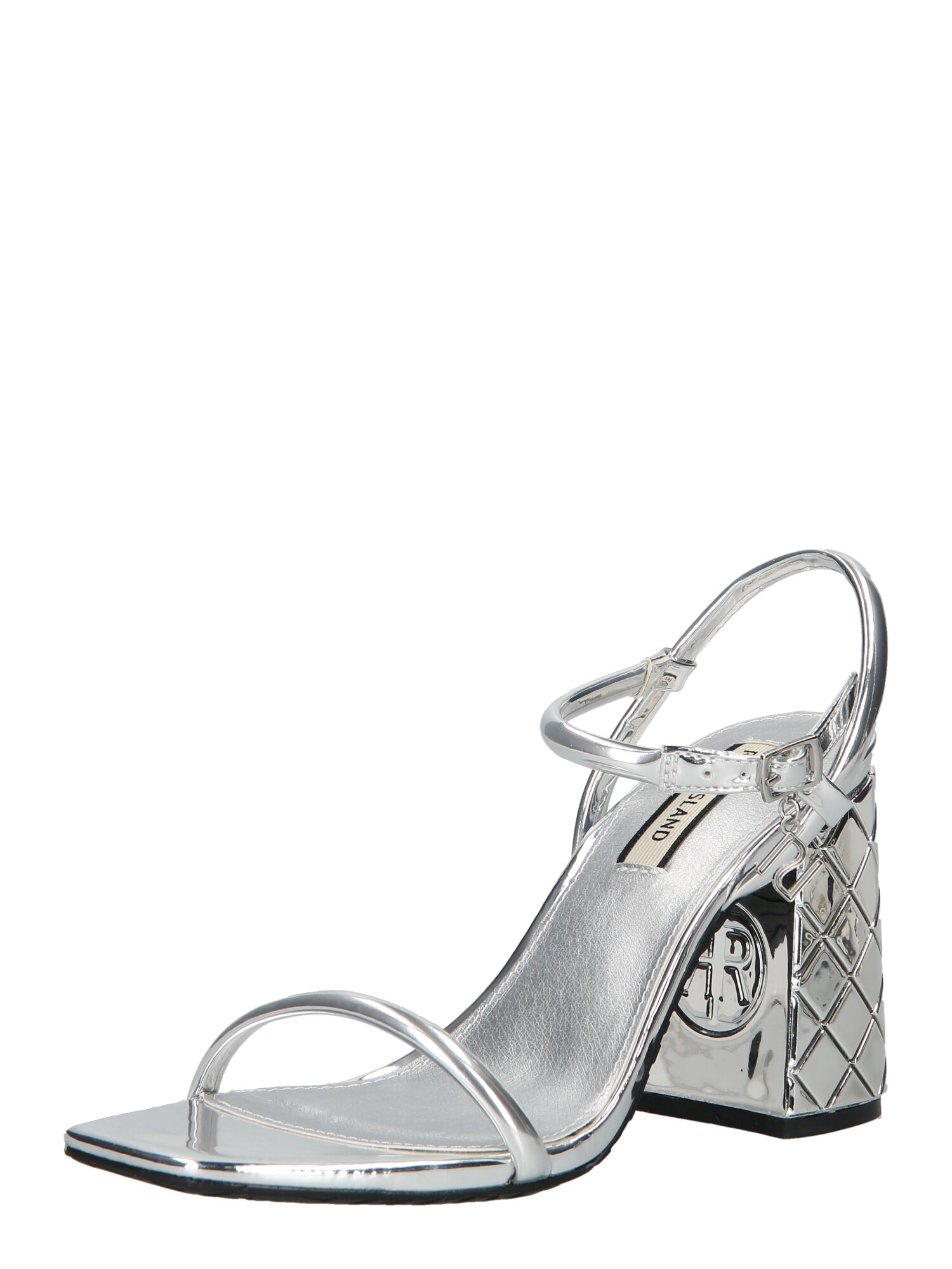 River Island Sandali  srebrna