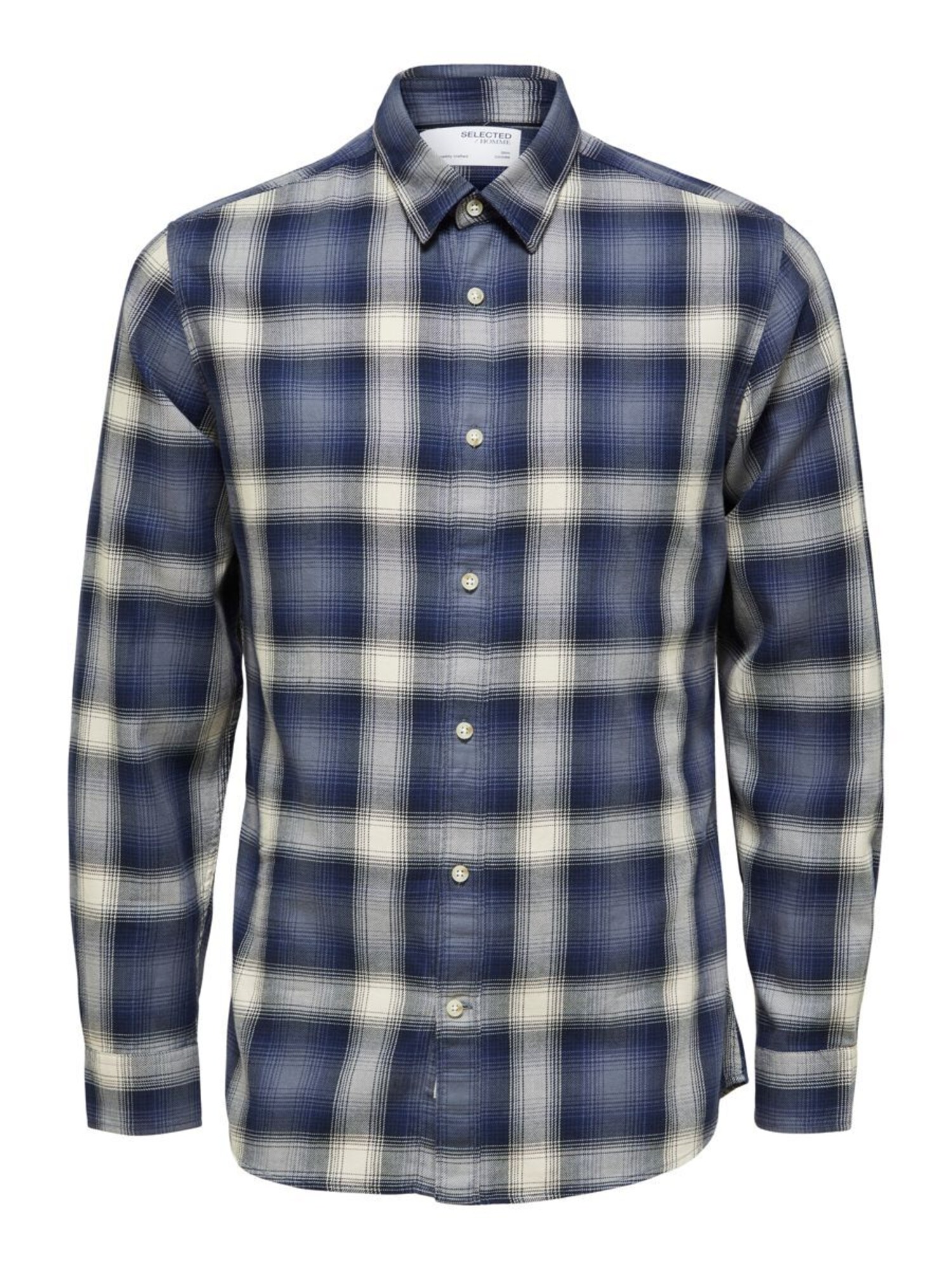 SELECTED HOMME Srajca  modra / siva
