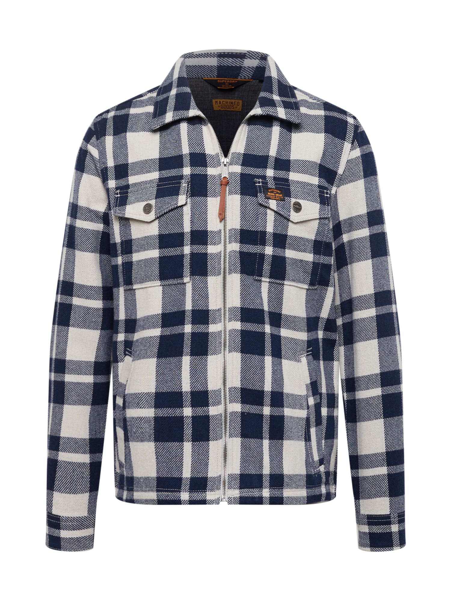 Superdry Srajca  ecru / mornarska
