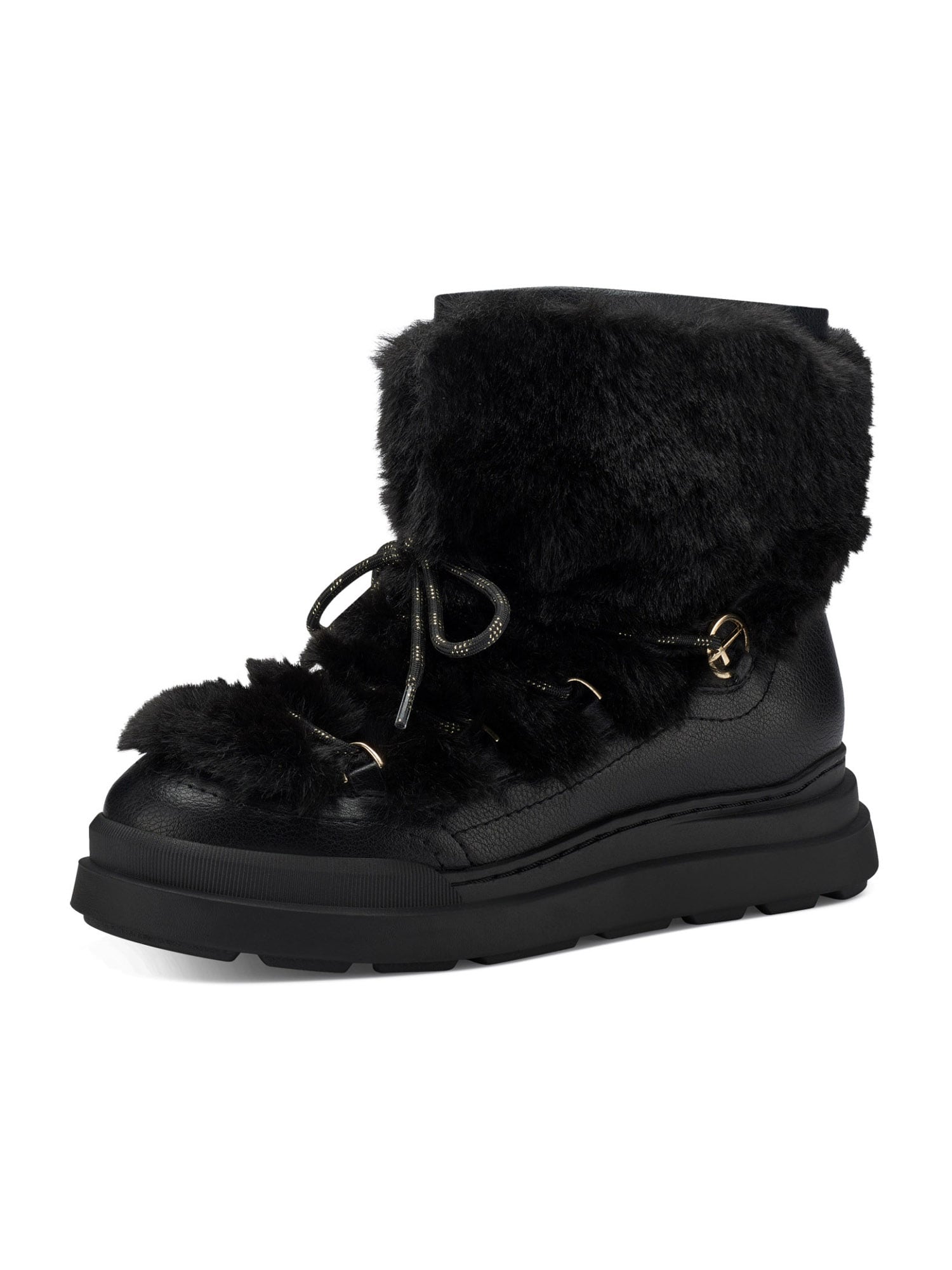 TAMARIS Škornji za v sneg  črna