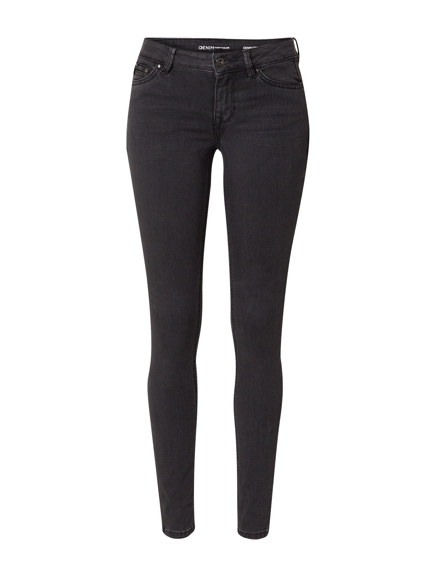 TOM TAILOR DENIM Kavbojke 'Jona'  črn denim