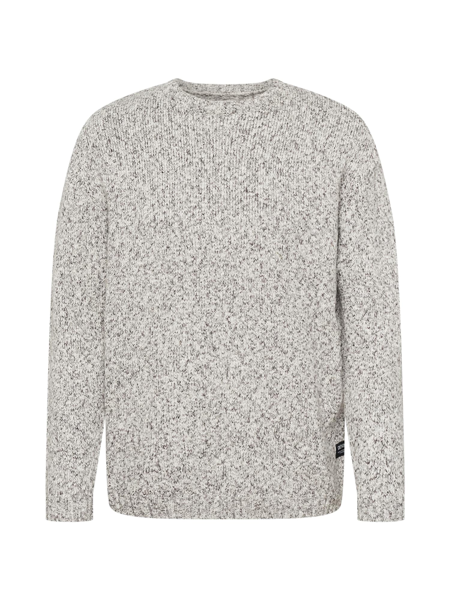 TOM TAILOR DENIM Pulover  pegasto siva / pegasto bela
