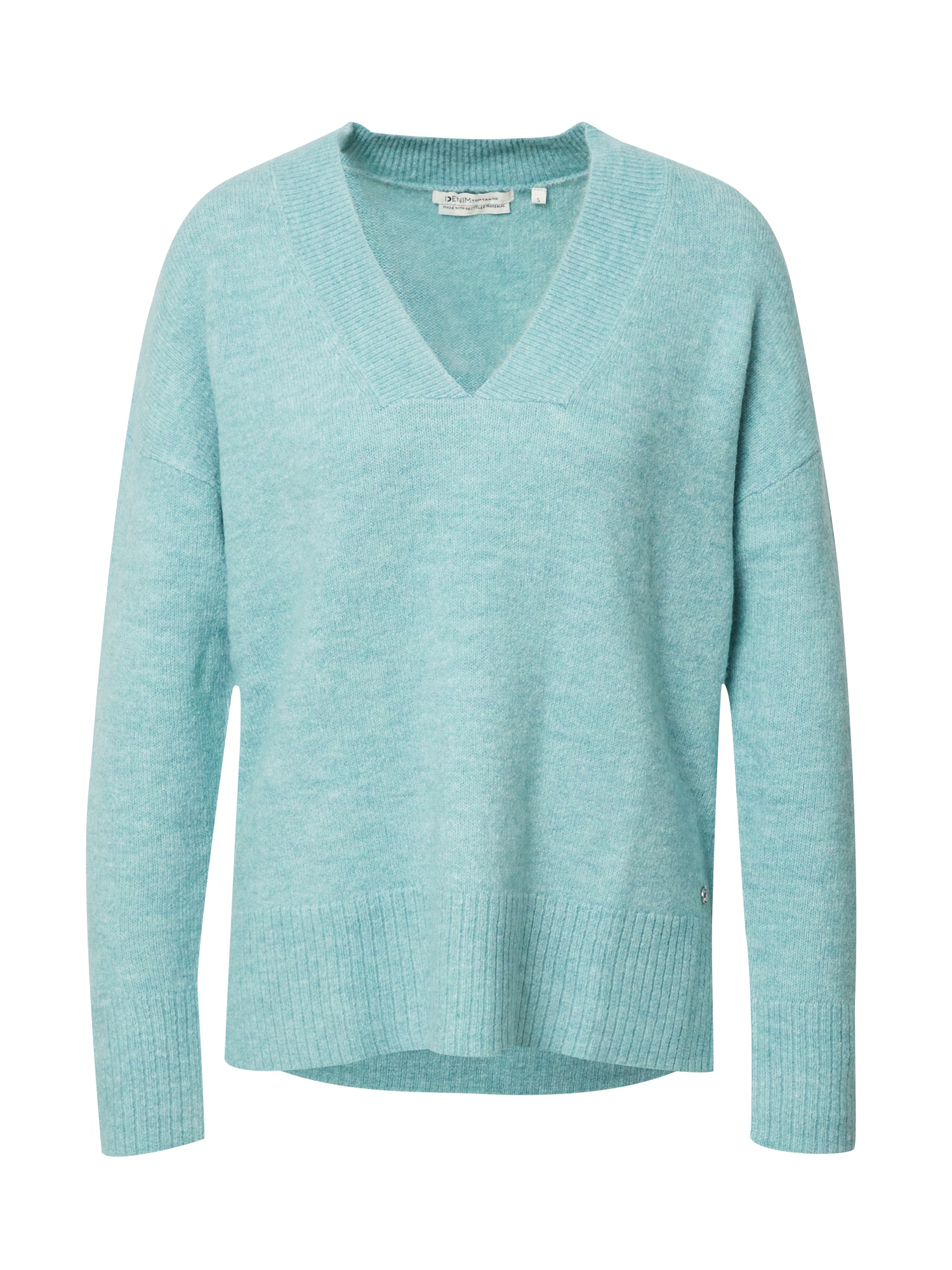 TOM TAILOR DENIM Pulover  turkizna