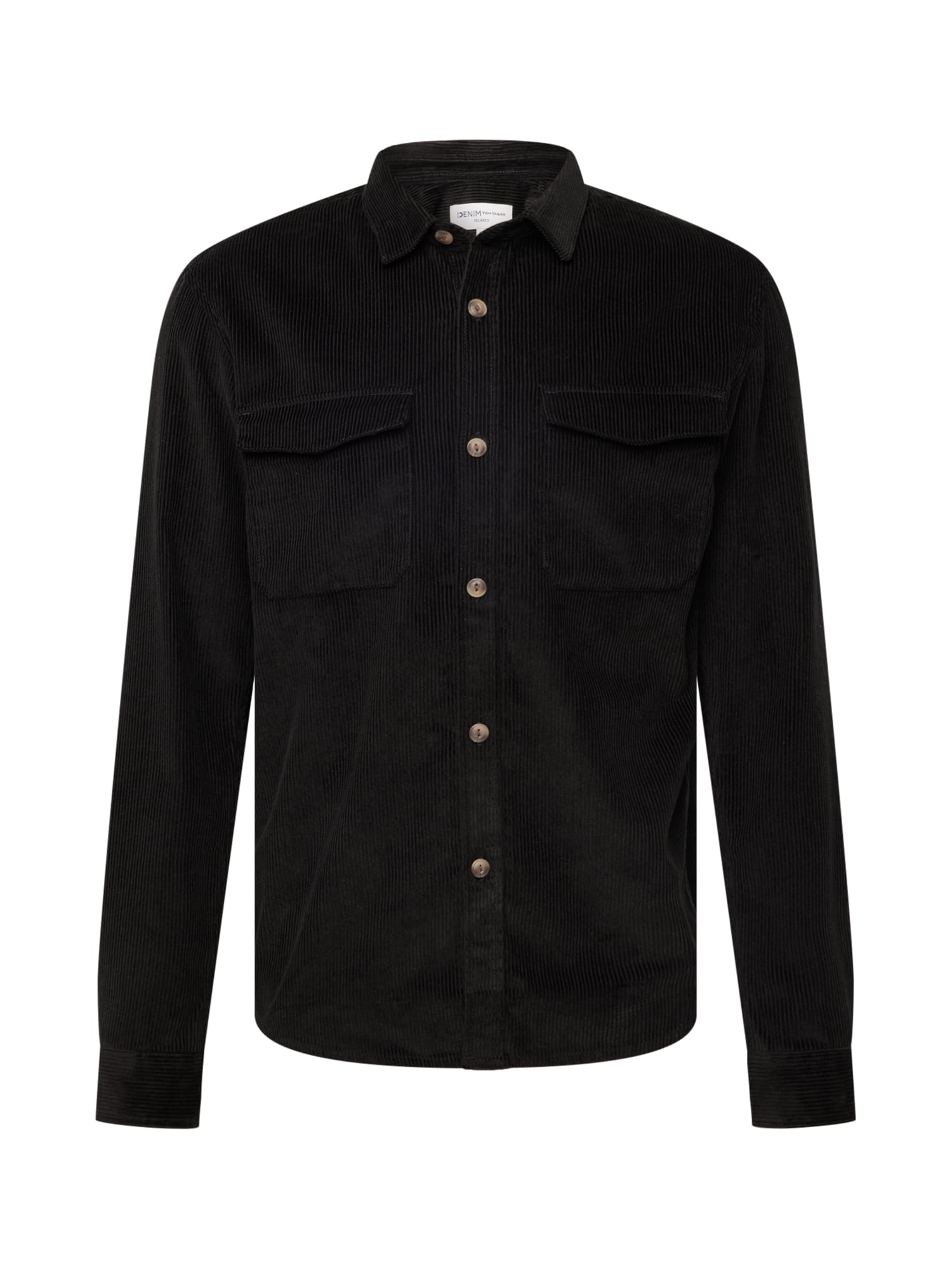 TOM TAILOR DENIM Srajca  črna