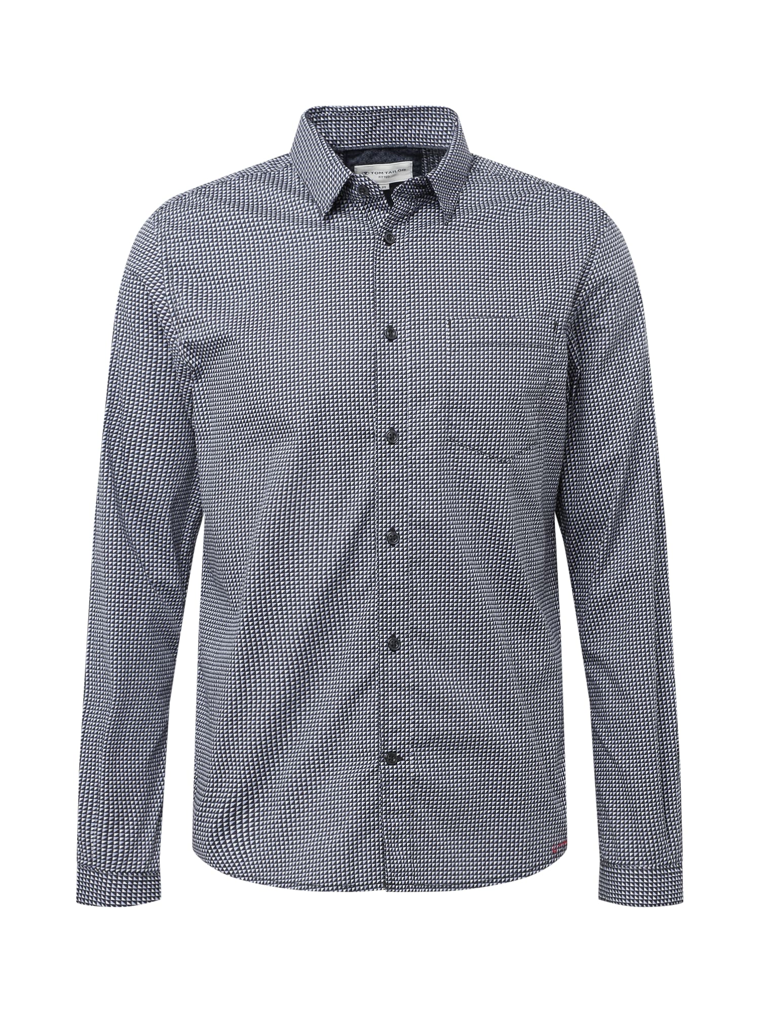TOM TAILOR Srajca  modra / mornarska / bela