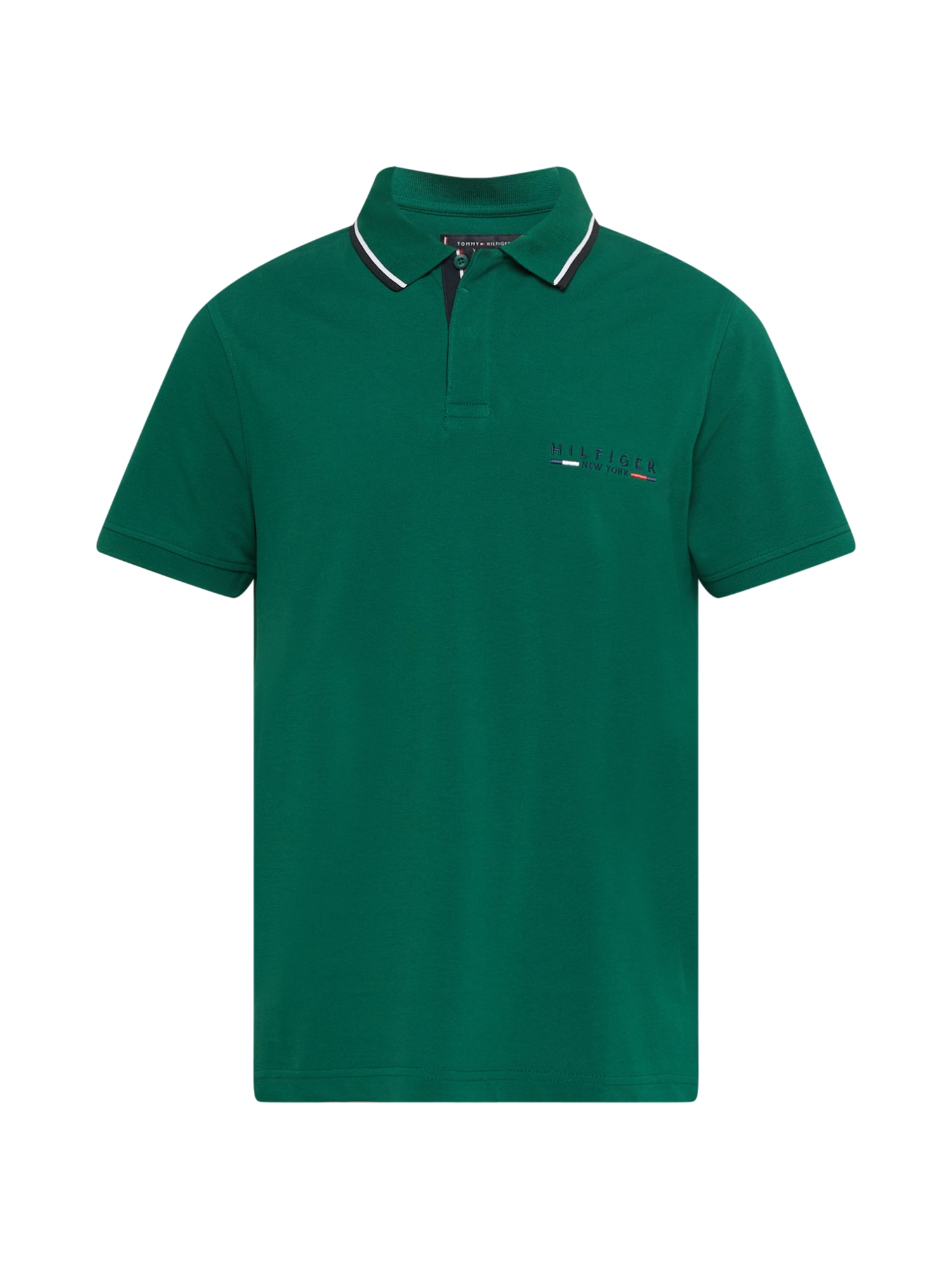 TOMMY HILFIGER Majica  travnato zelena / mešane barve