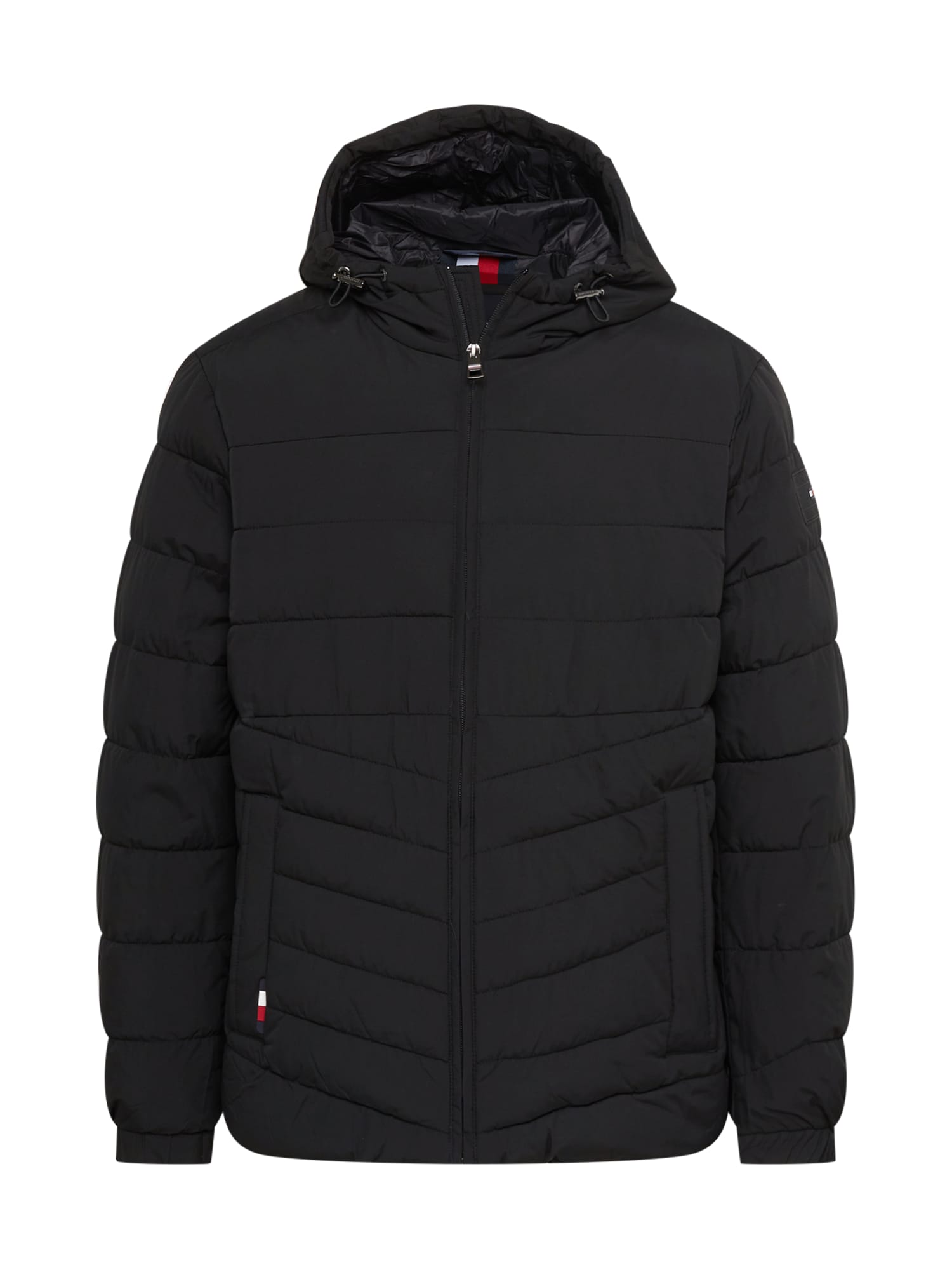 TOMMY HILFIGER Prehodna jakna  mornarska / rdeča / črna / bela