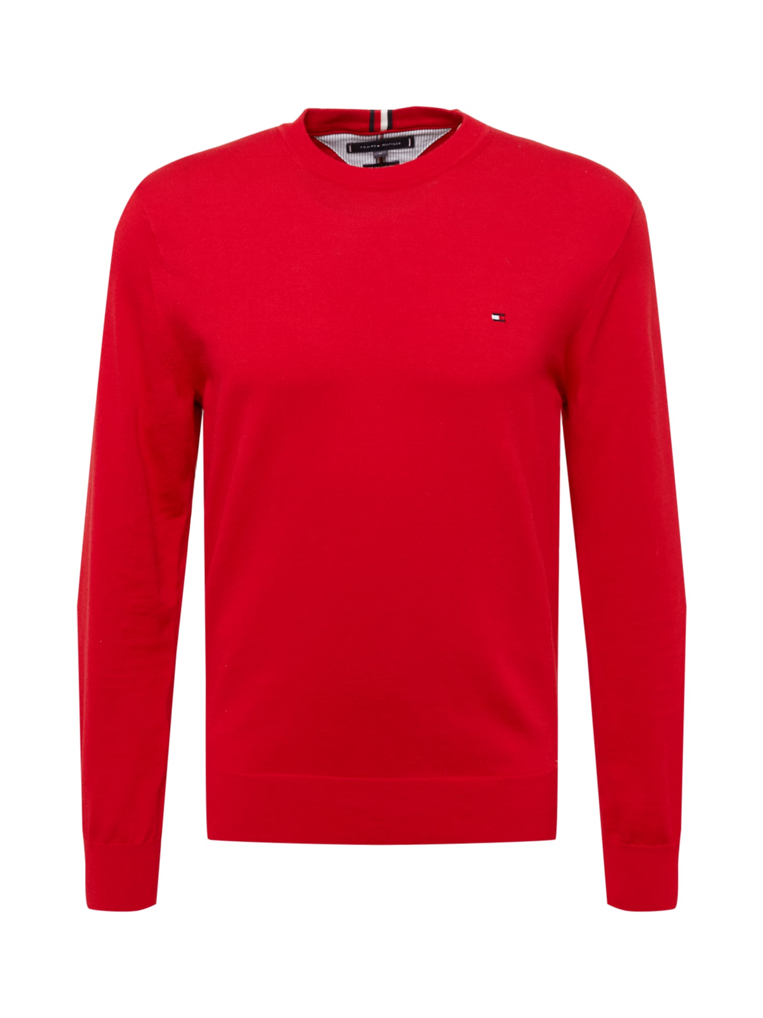 TOMMY HILFIGER Pulover  mornarska / rdeča / bela