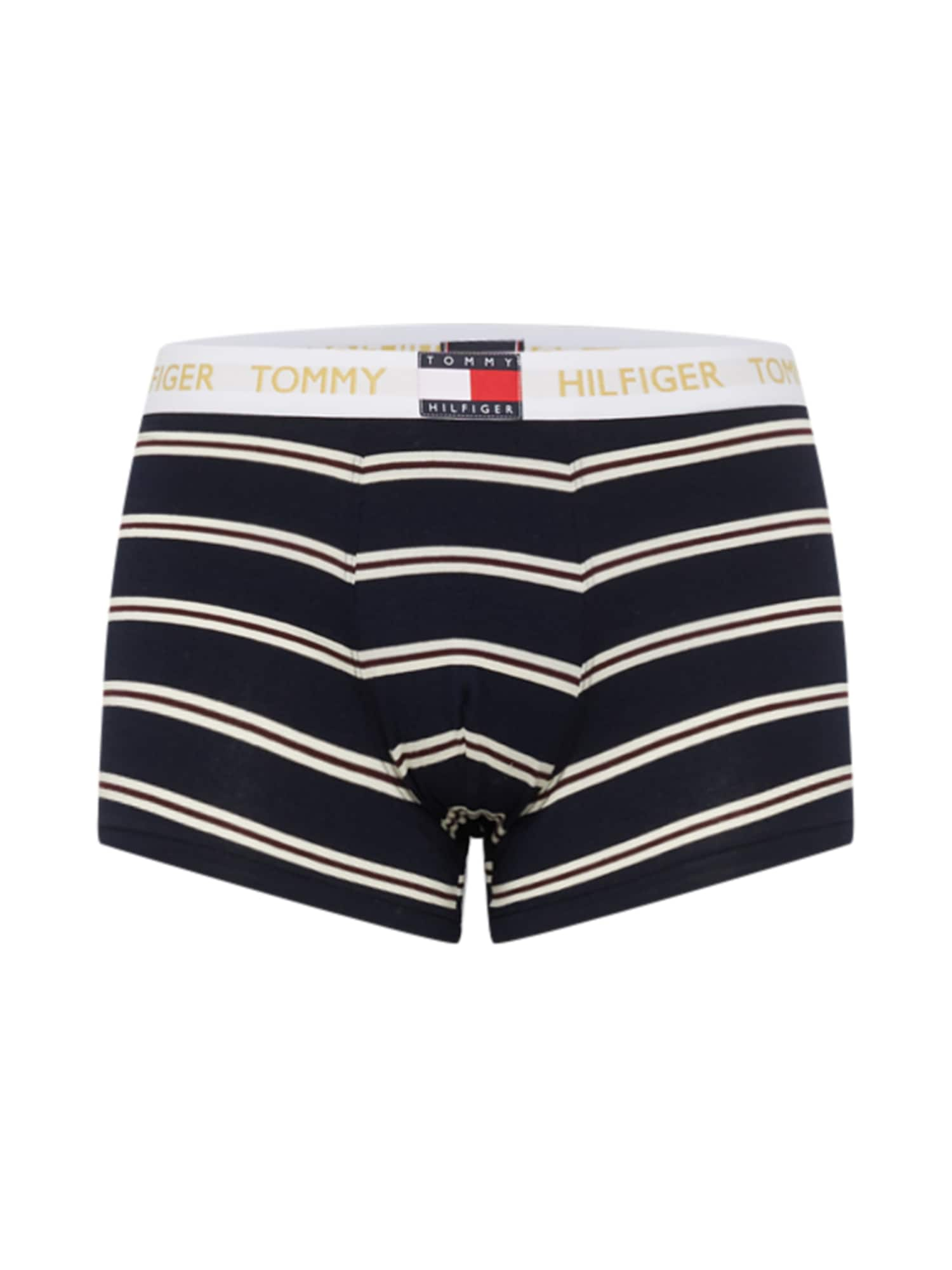 Tommy Hilfiger Underwear Boksarice  nočno modra / bordo / bela