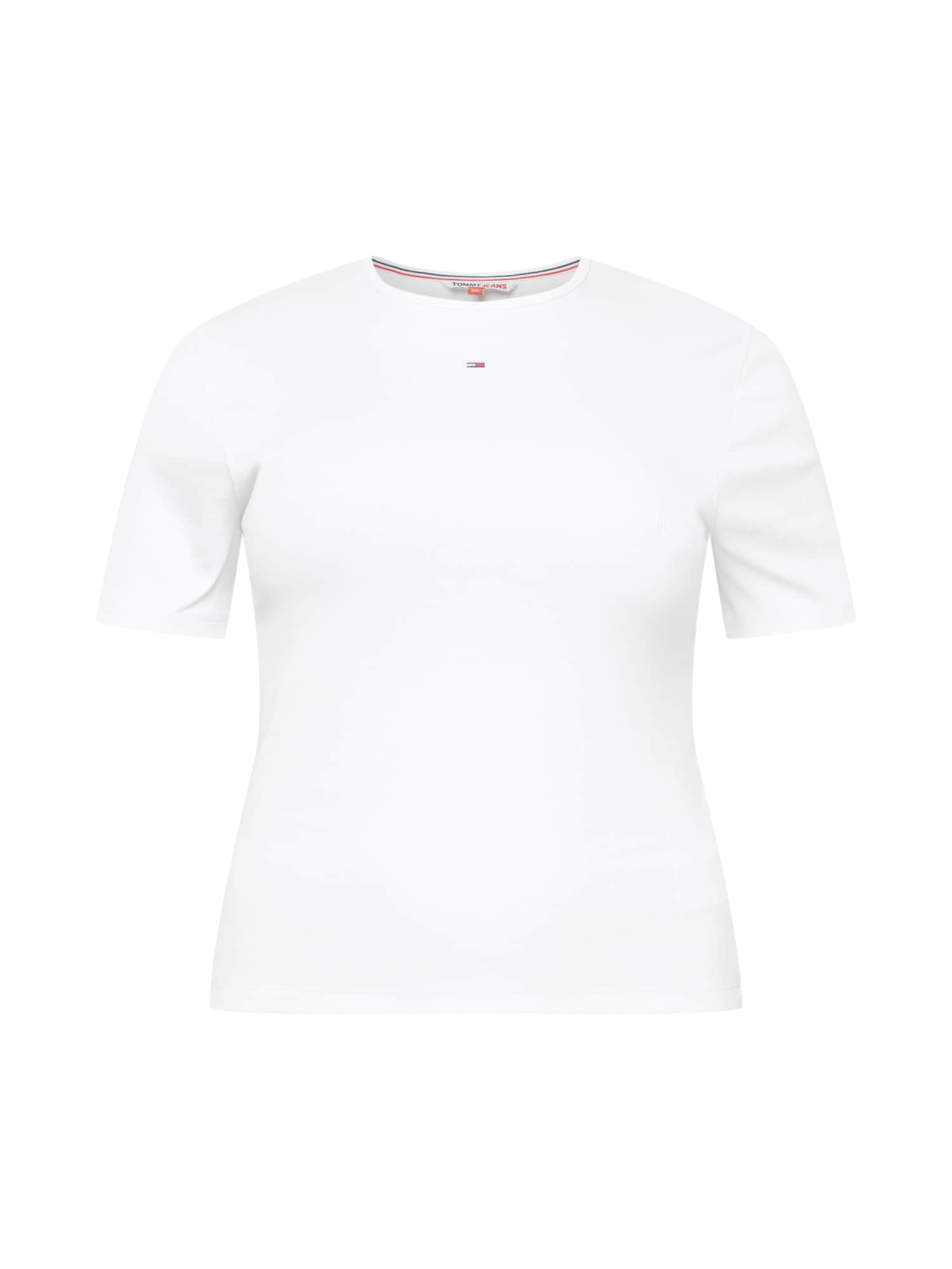 Tommy Jeans Curve Majica  mornarska / rdeča / bela