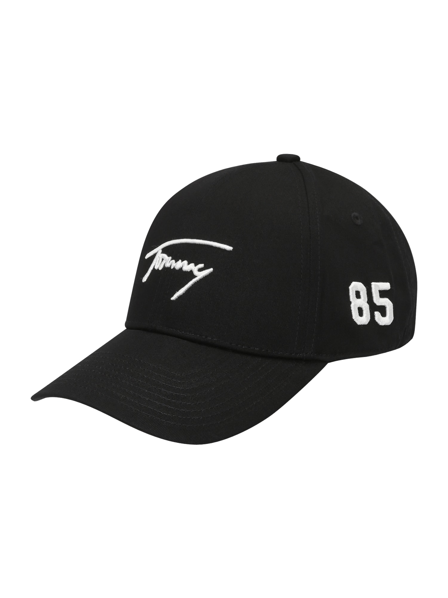 Tommy Jeans Kapa  črna / bela