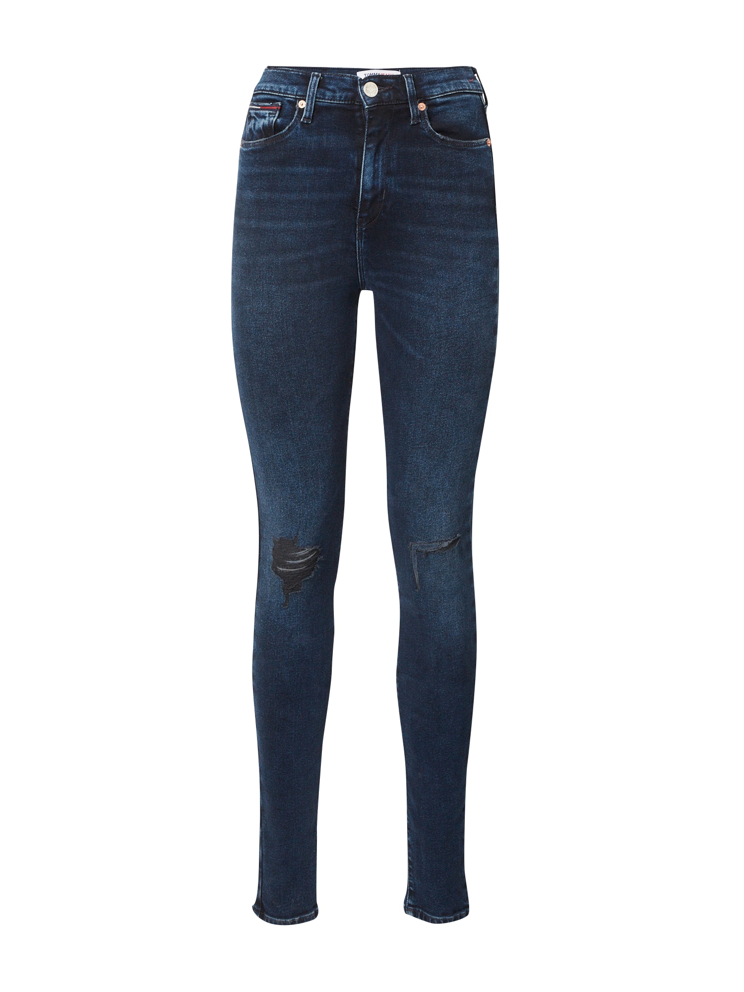 Tommy Jeans Kavbojke 'SYLVIA'  temno modra