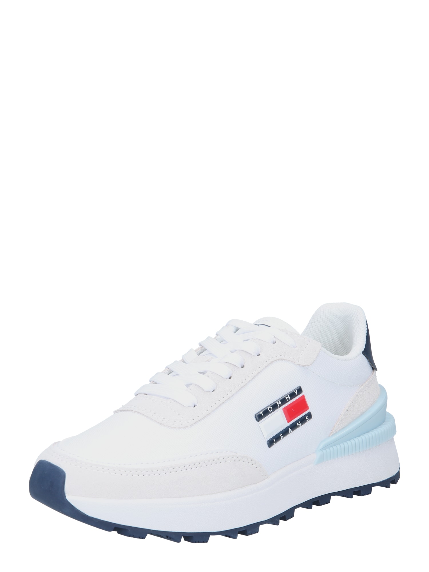 Tommy Jeans Nizke superge  bež / nočno modra / rdeča / bela