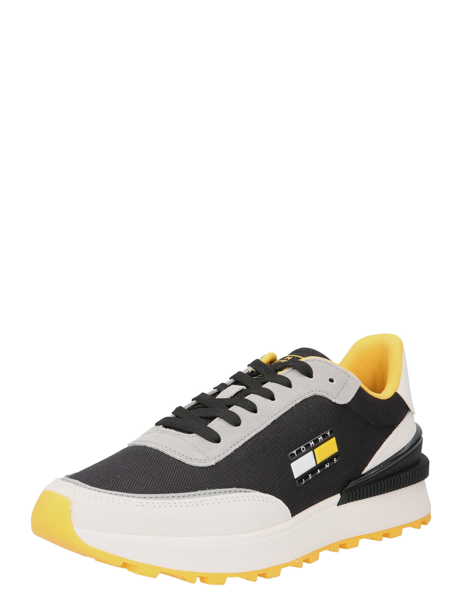 Tommy Jeans Nizke superge  rumena / svetlo siva / črna / bela