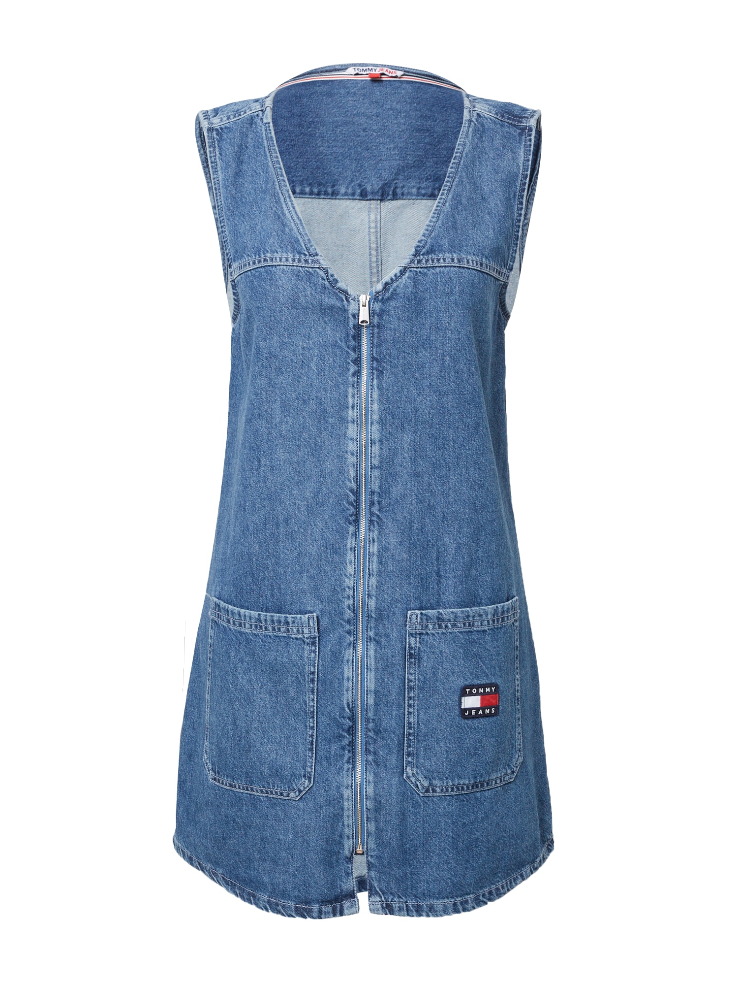 Tommy Jeans Obleka  modra