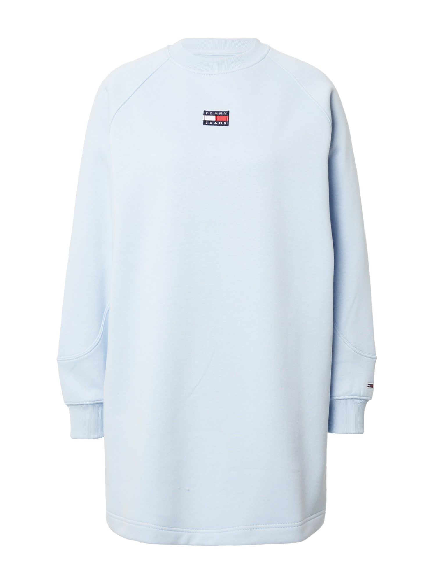 Tommy Jeans Obleka  mornarska / svetlo modra / rdeča / bela