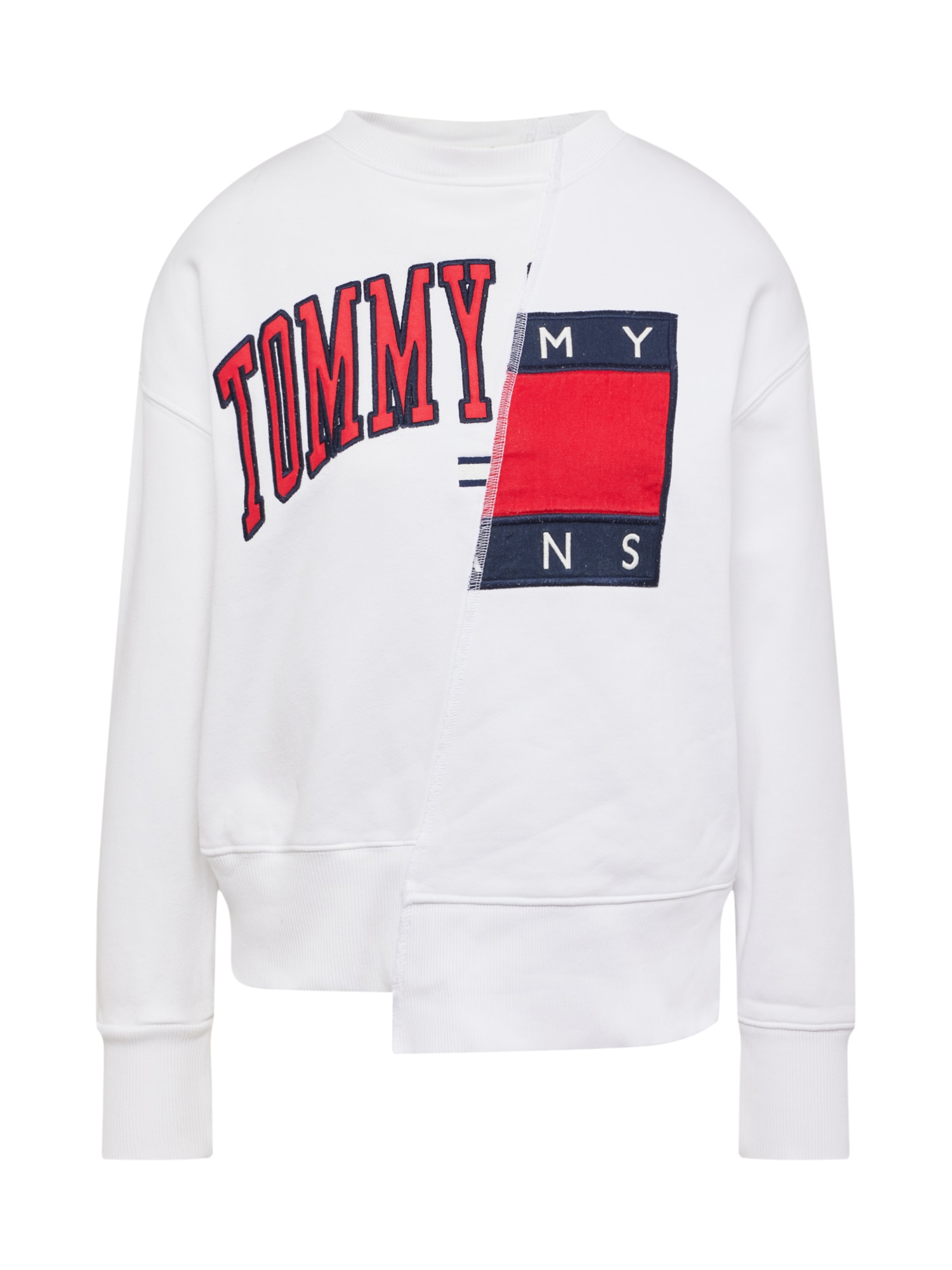 Tommy Remixed Majica  mornarska / rdeča / bela
