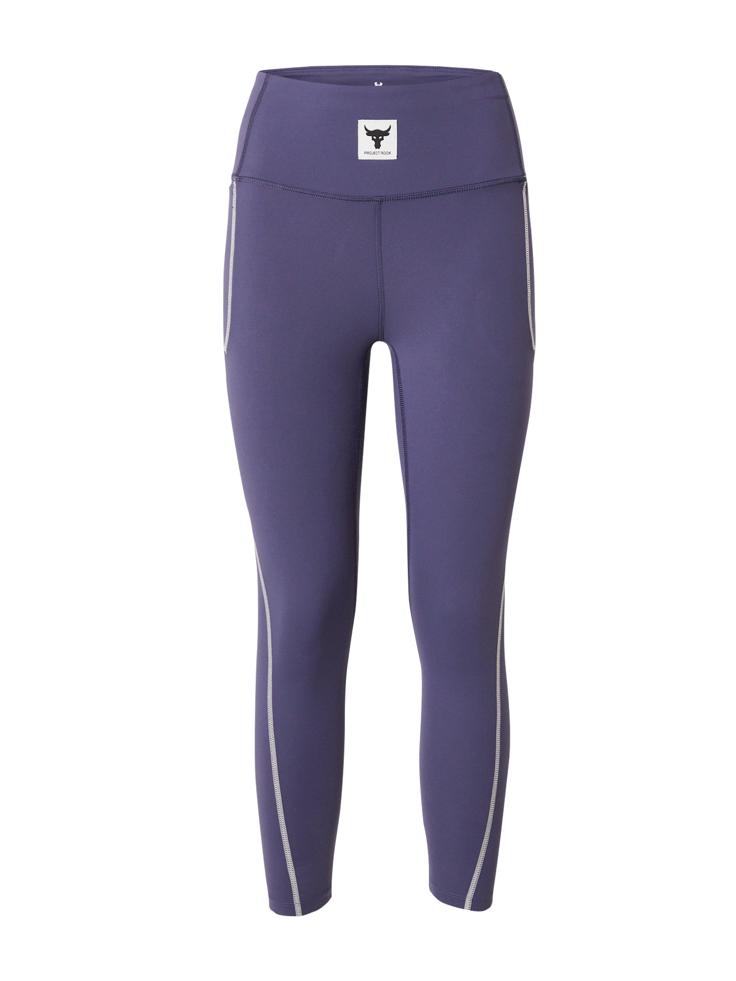UNDER ARMOUR Športne hlače 'Pjt Rock Meridian'  temno siva / bela