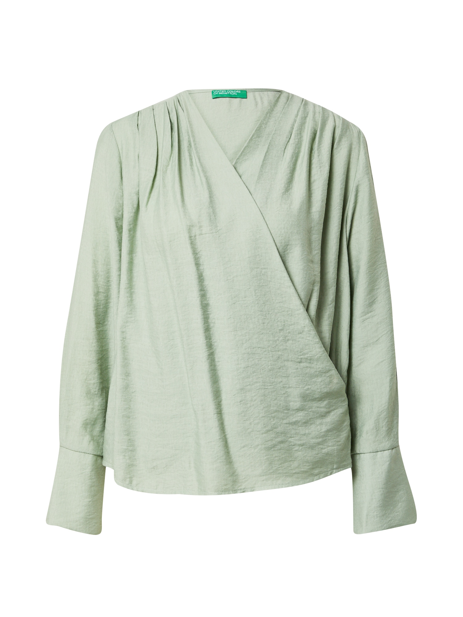 UNITED COLORS OF BENETTON Bluza  svetlo zelena