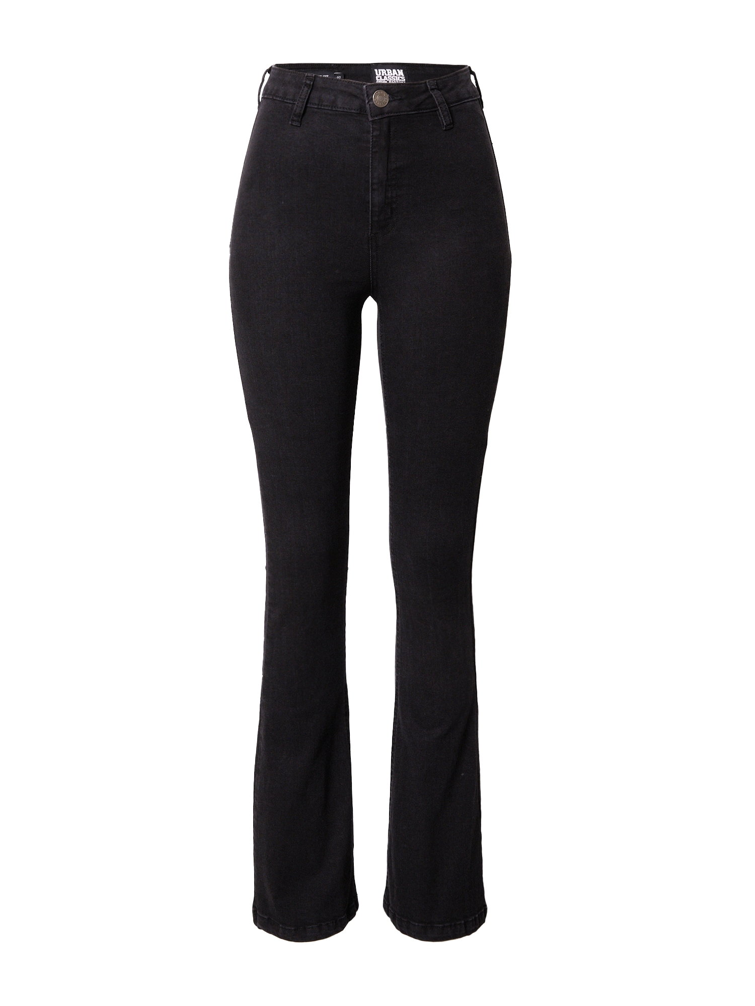 Urban Classics Kavbojke  črn denim