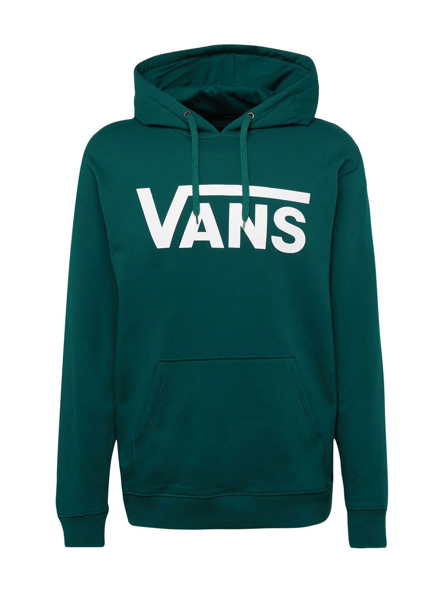 VANS Majica  temno zelena / bela