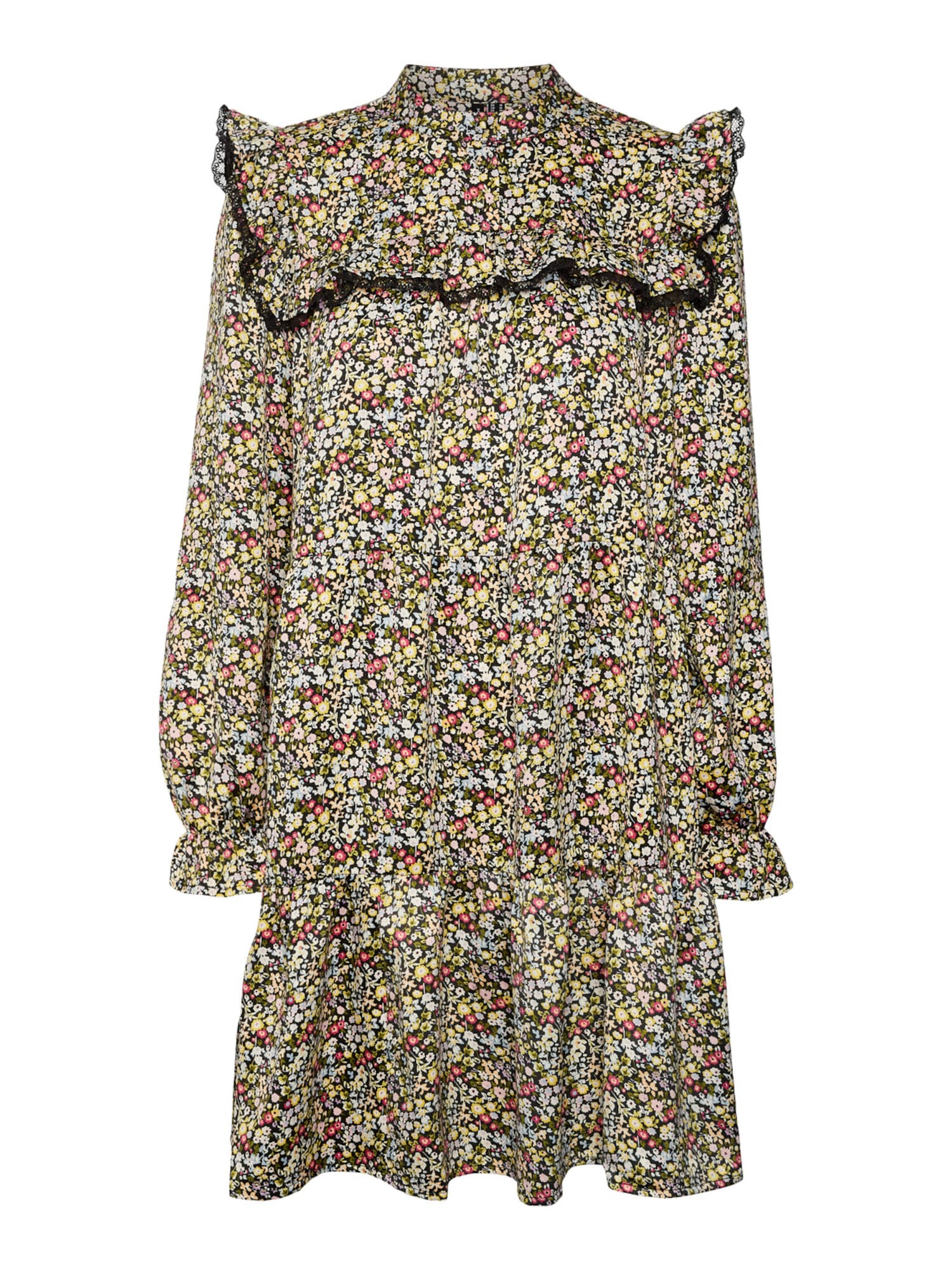 VERO MODA Obleka 'LENE'  mešane barve / črna