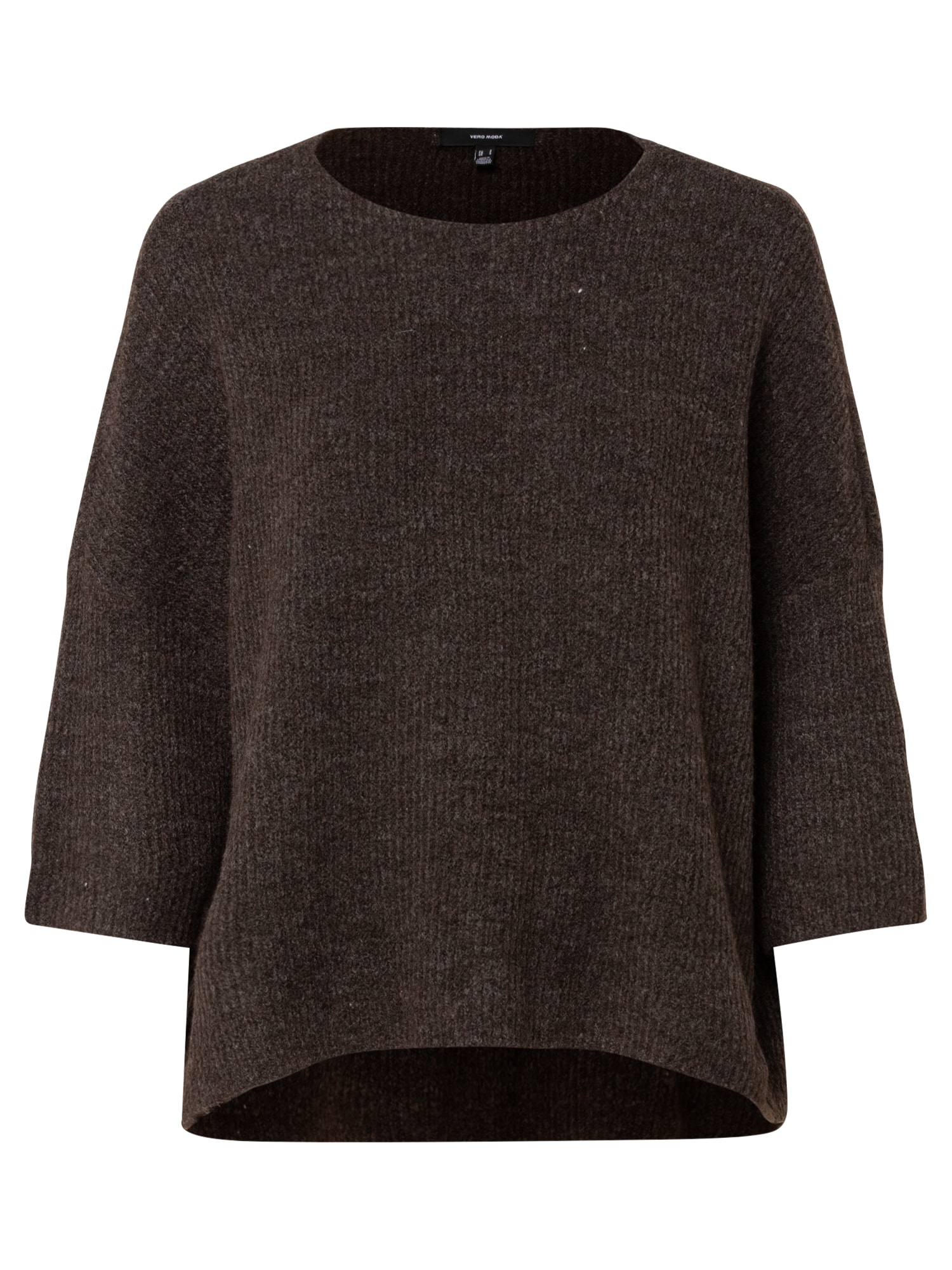 VERO MODA Pulover 'Vigga'  kostanj rjava