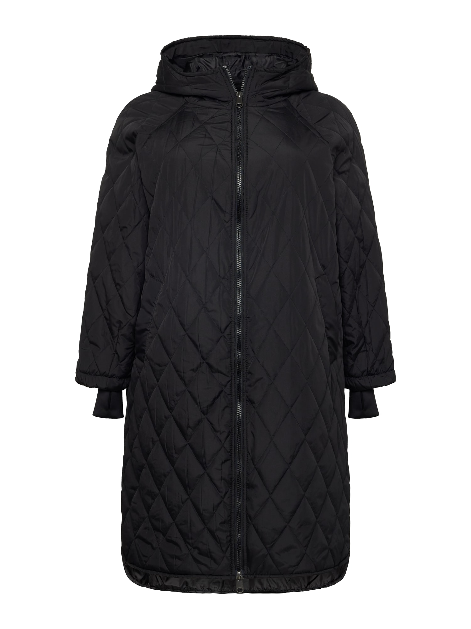 Vero Moda Curve Prehoden plašč 'HUDSON'  črna