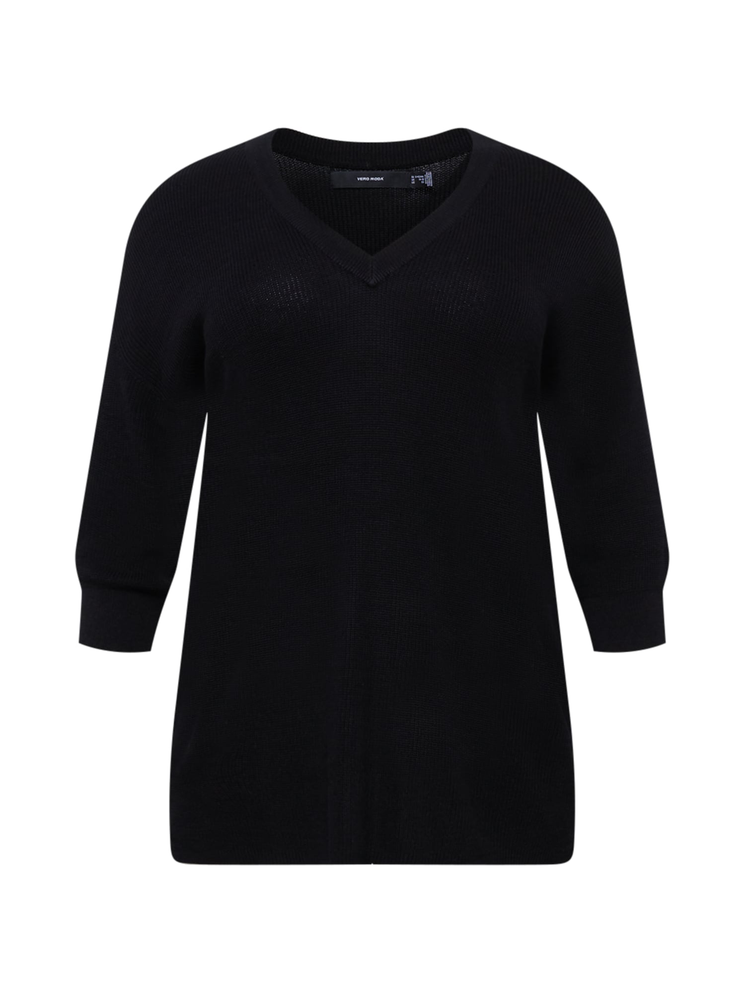 Vero Moda Curve Pulover 'TUGALEX'  črna