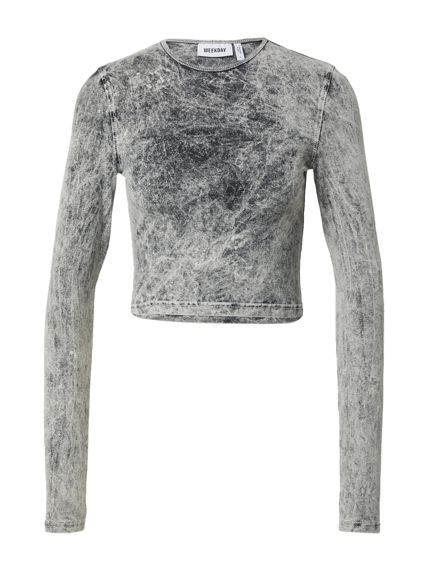 WEEKDAY Majica  črn denim