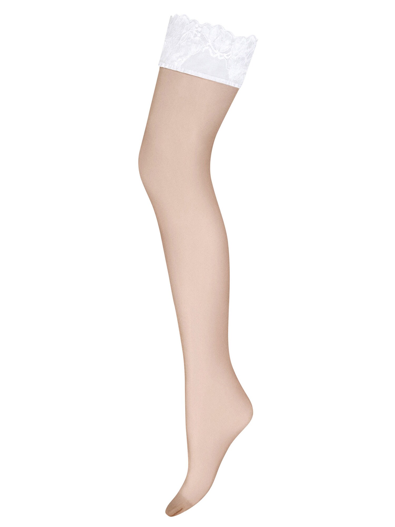 Wolford Najlonske nogavice  rjava / bela