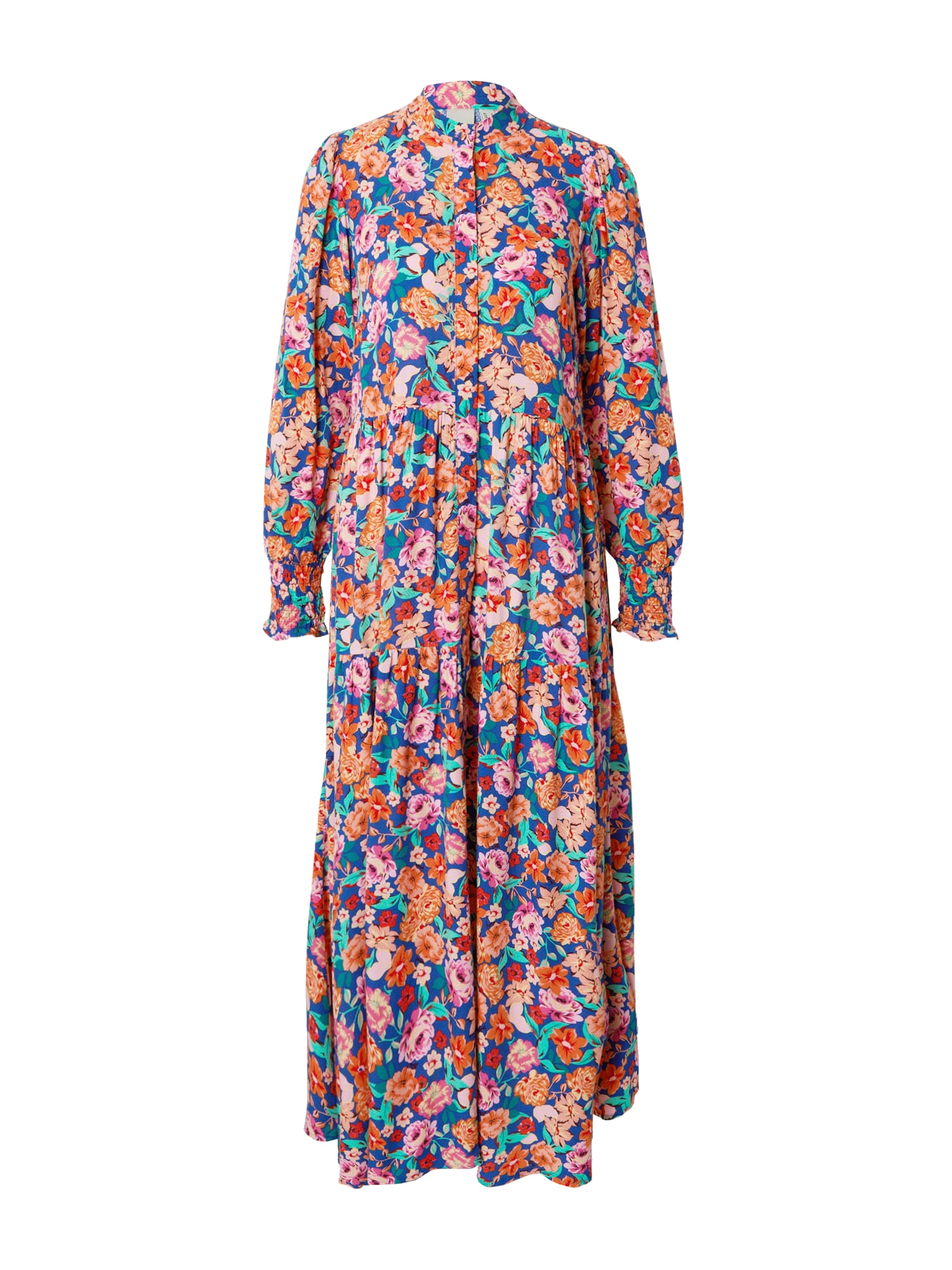 Y.A.S Dolga srajca 'Alira'  modra / meta / oranžna / roza