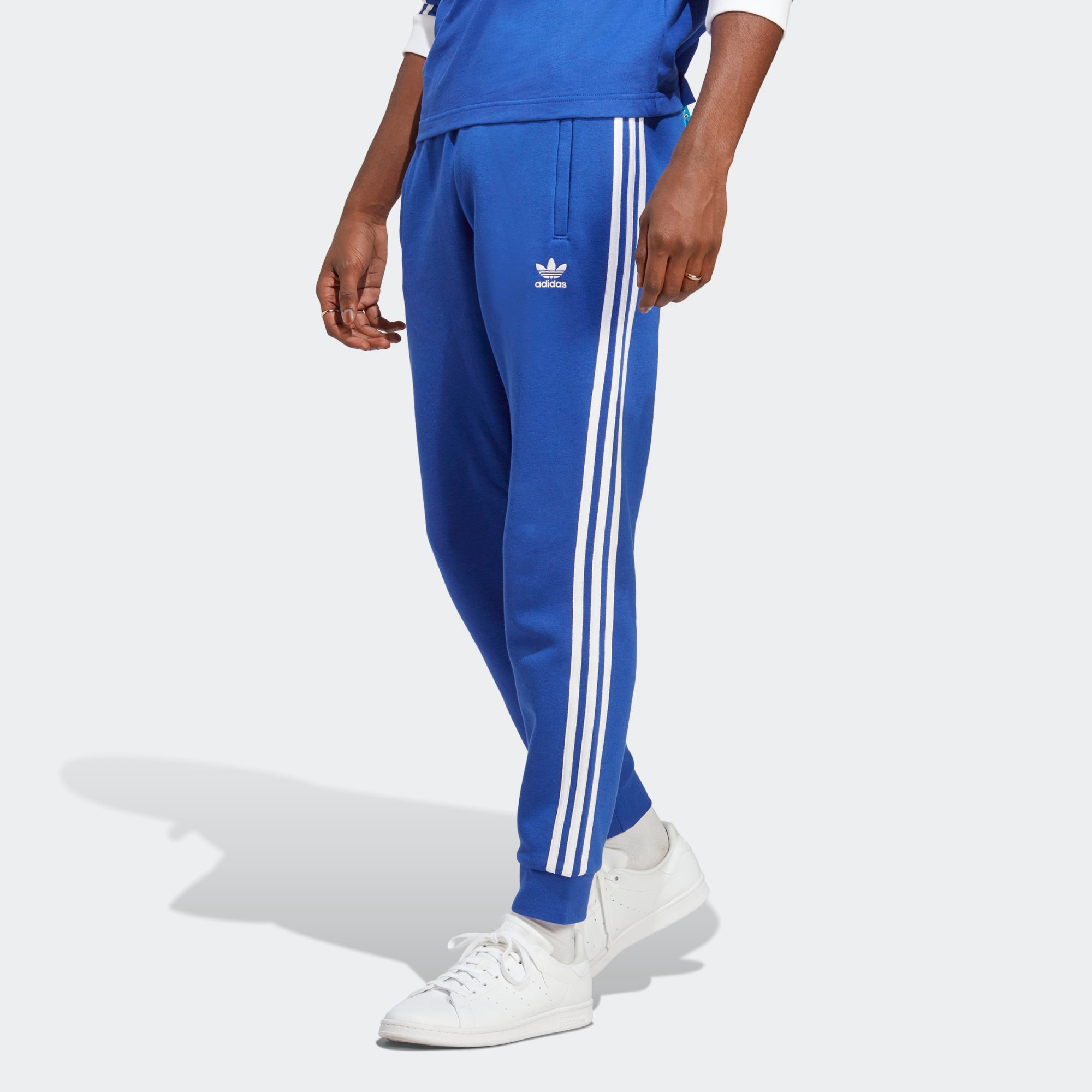 ADIDAS ORIGINALS Hlače  modra / bela