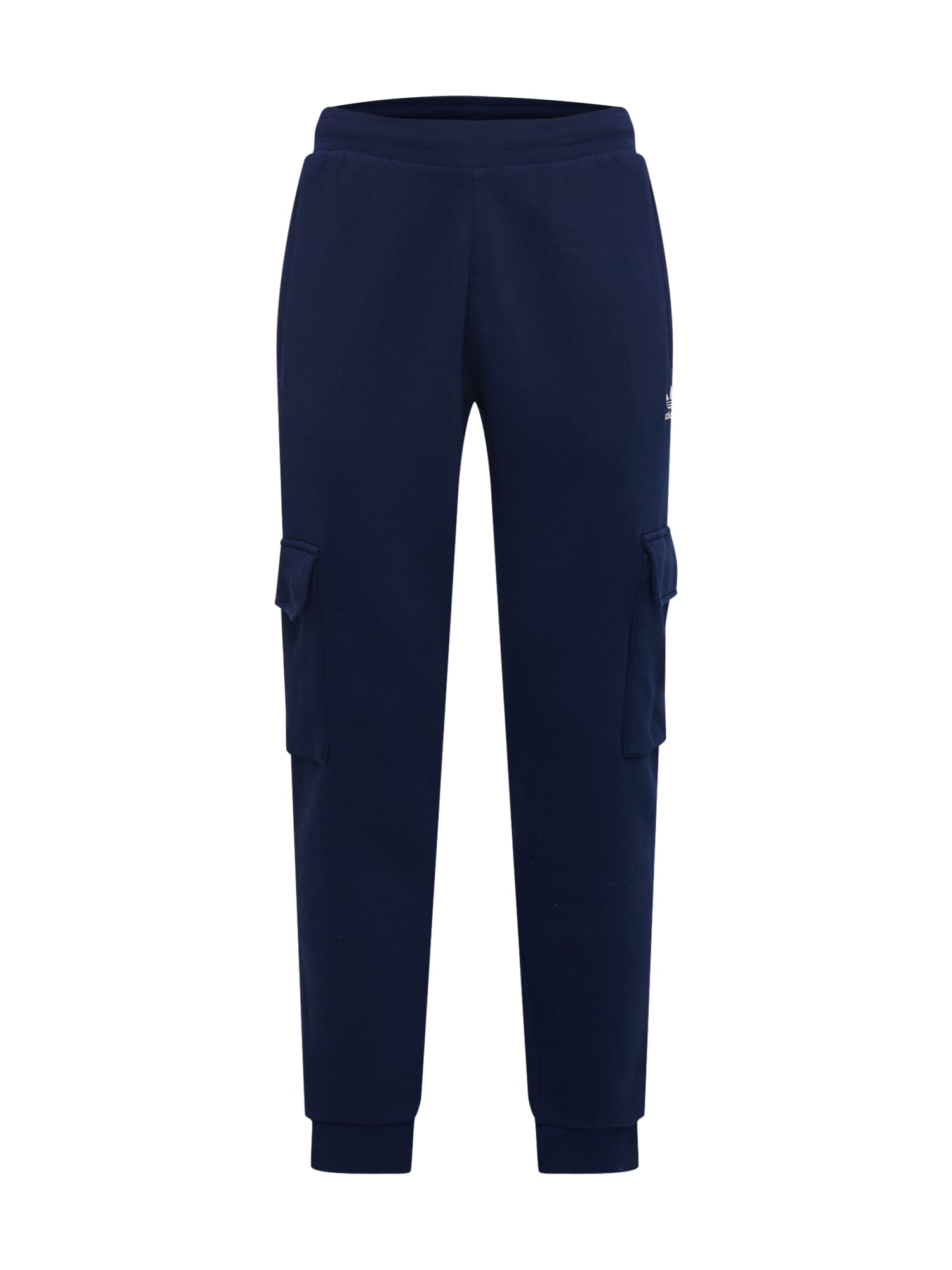 ADIDAS ORIGINALS Kargo hlače  temno modra / bela