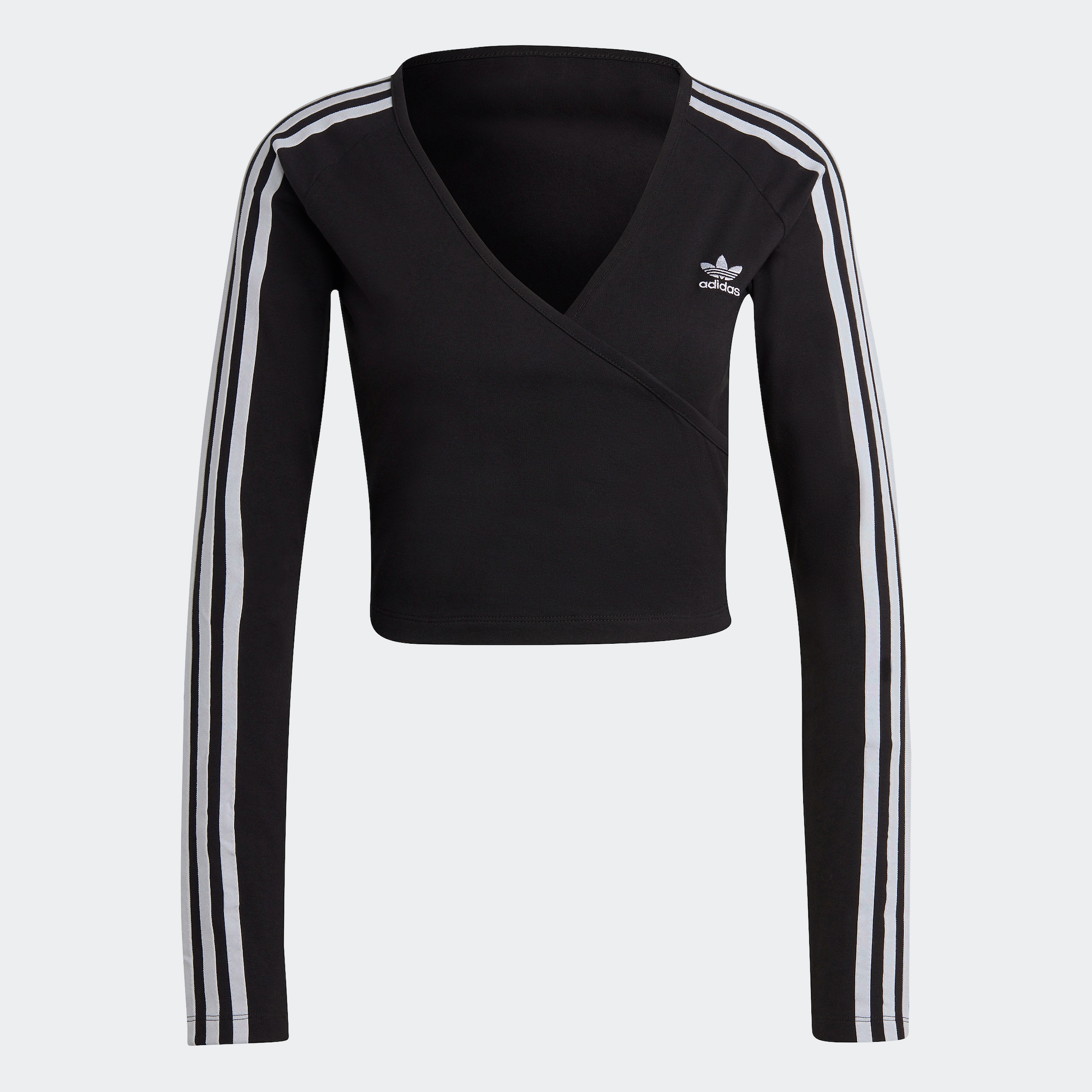 ADIDAS ORIGINALS Majica  črna / bela