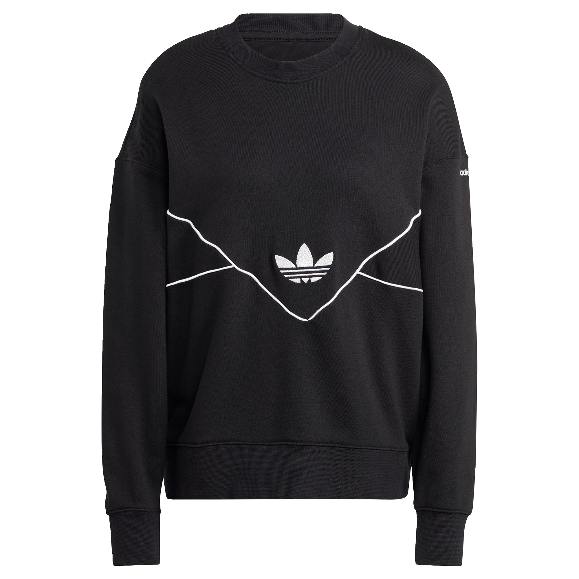 ADIDAS ORIGINALS Majica  črna / bela