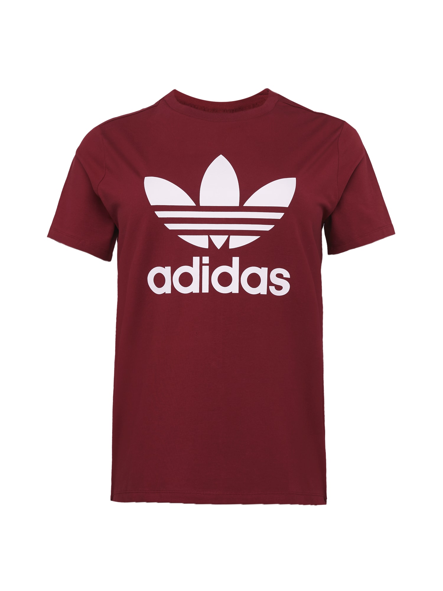 ADIDAS ORIGINALS Majica  rubin rdeča / bela