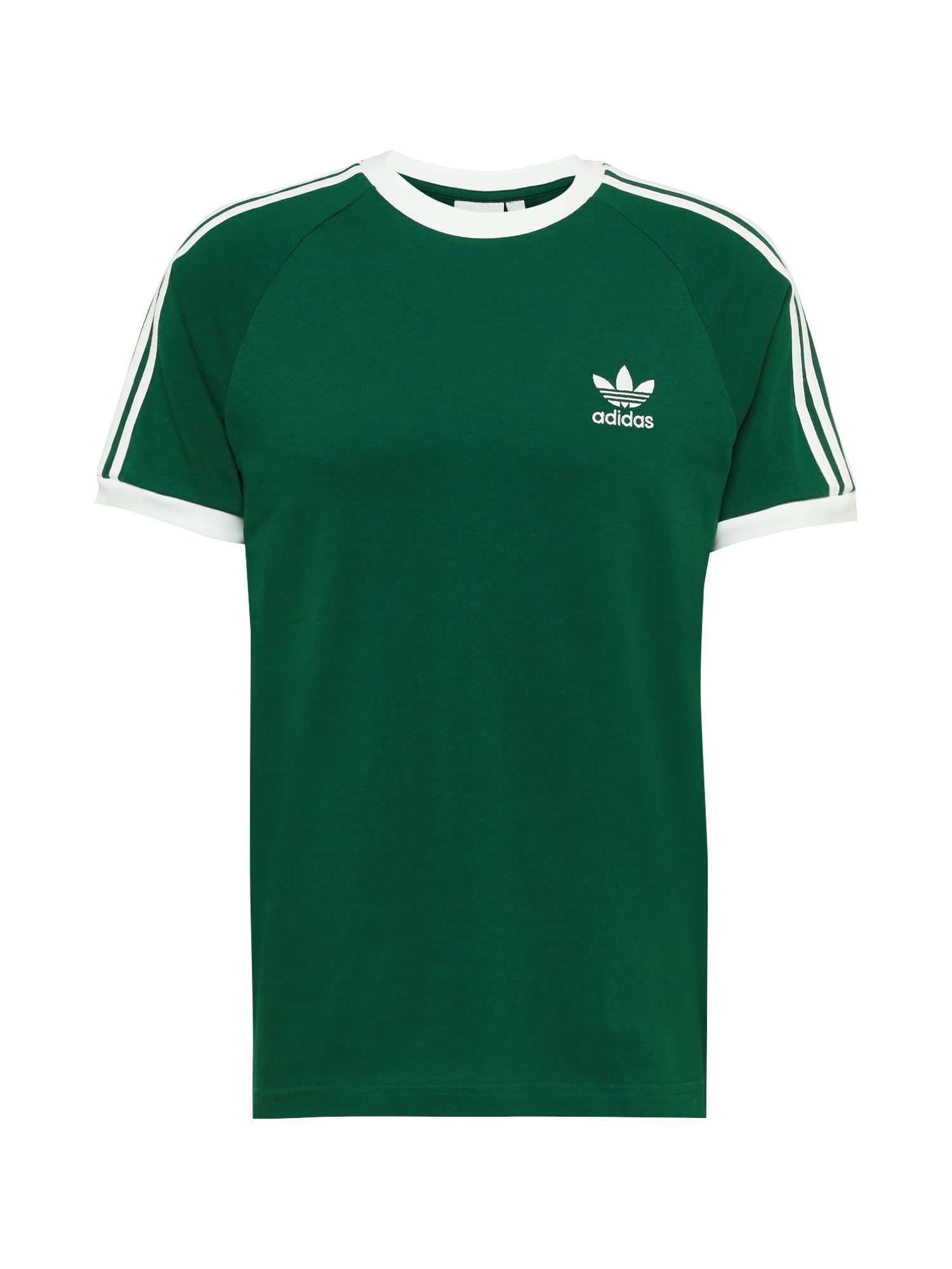 ADIDAS ORIGINALS Majica  temno zelena / bela