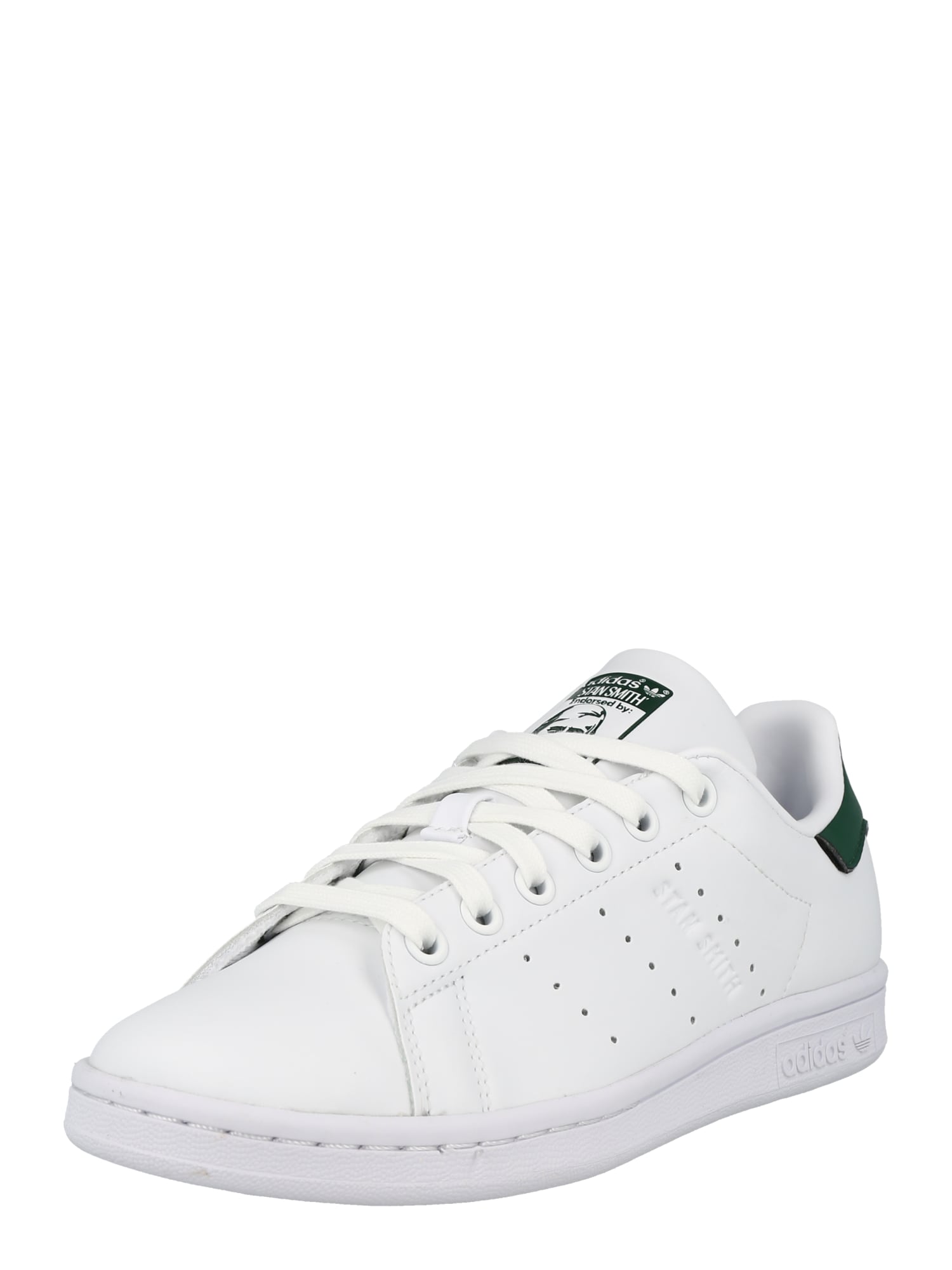 ADIDAS ORIGINALS Nizke superge 'STAN SMITH'  temno zelena / bela
