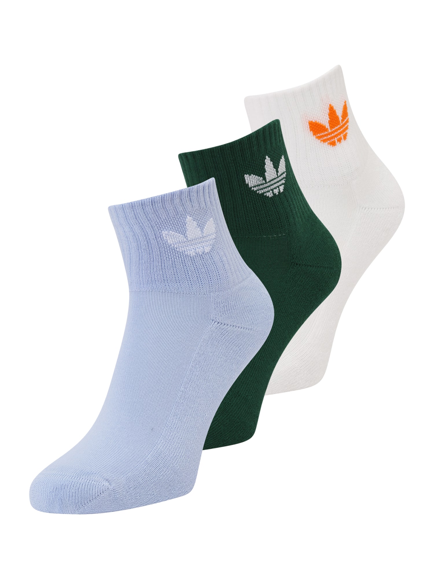 ADIDAS ORIGINALS Nogavice  dimno modra / neonsko oranžna / črna / bela