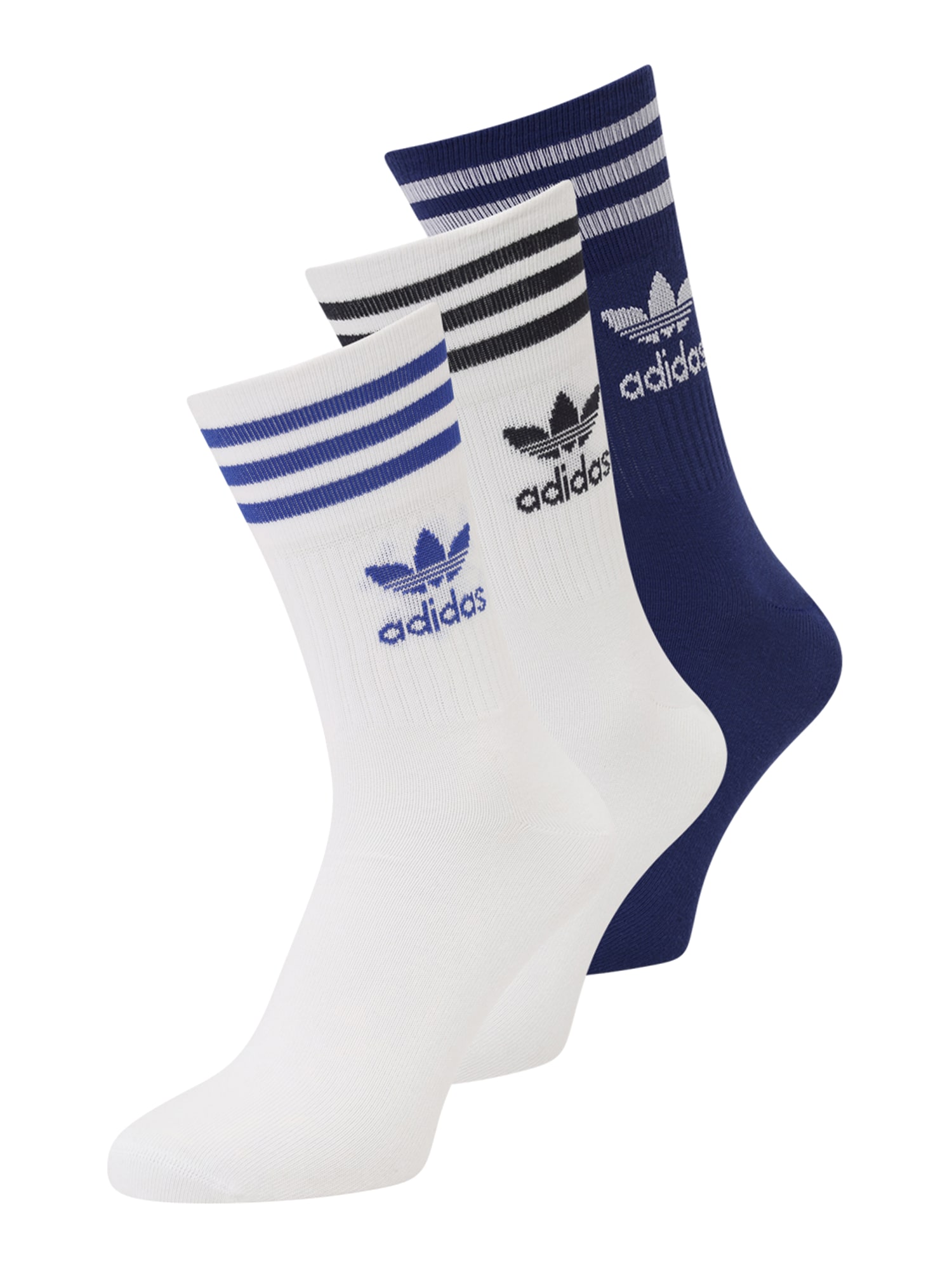 ADIDAS ORIGINALS Nogavice  mornarska / črna / bela