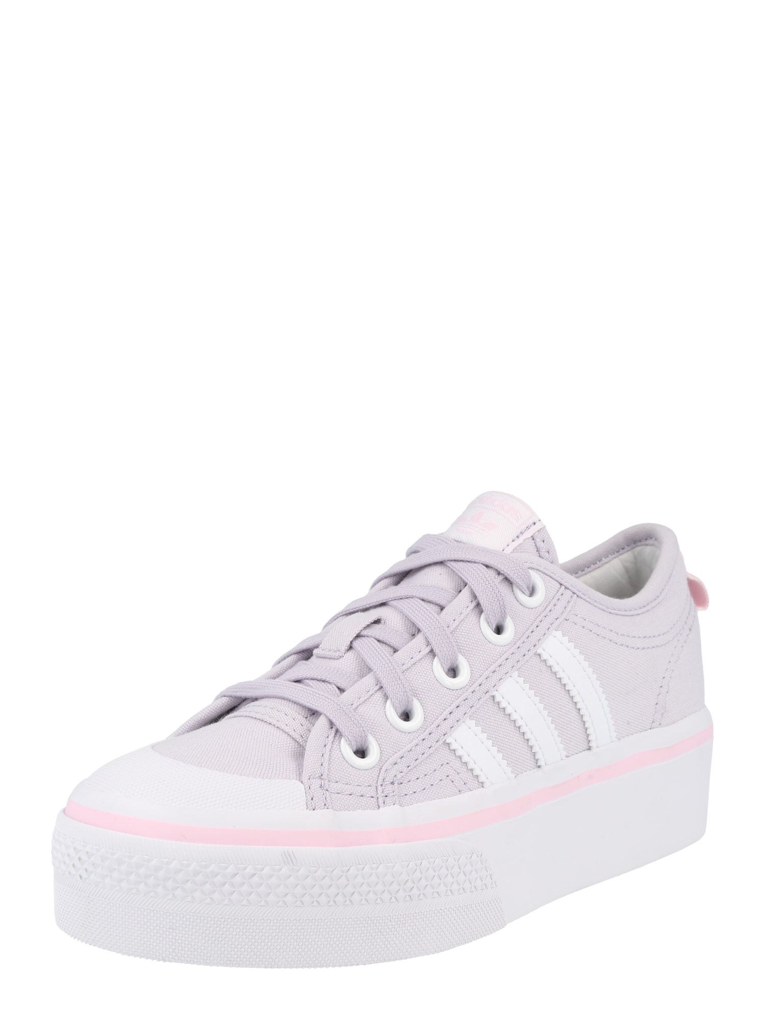 ADIDAS ORIGINALS Superge 'NIZZA'  pastelno lila / bela