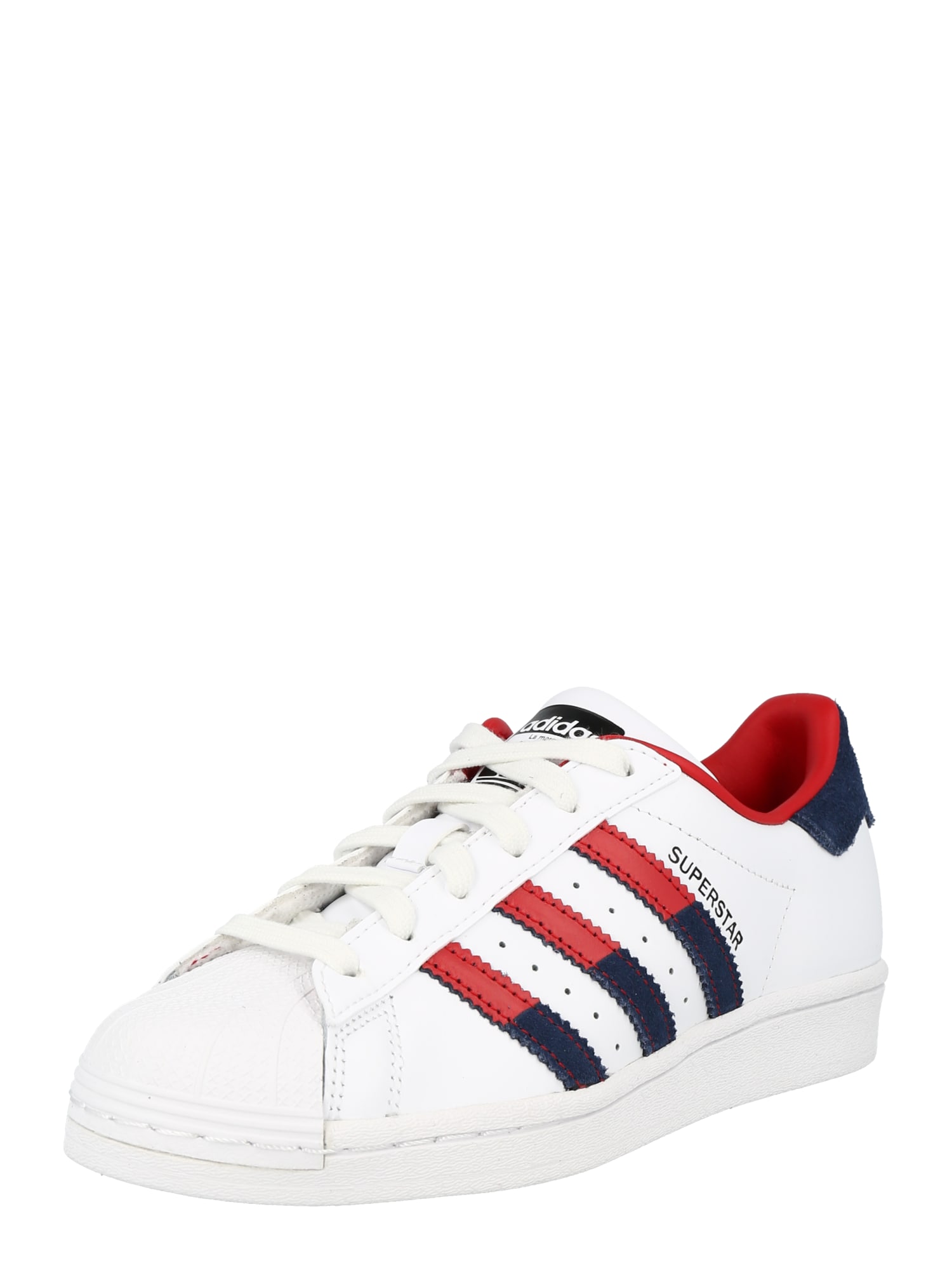 ADIDAS ORIGINALS Superge 'SUPERSTAR'  nočno modra / rdeča / bela