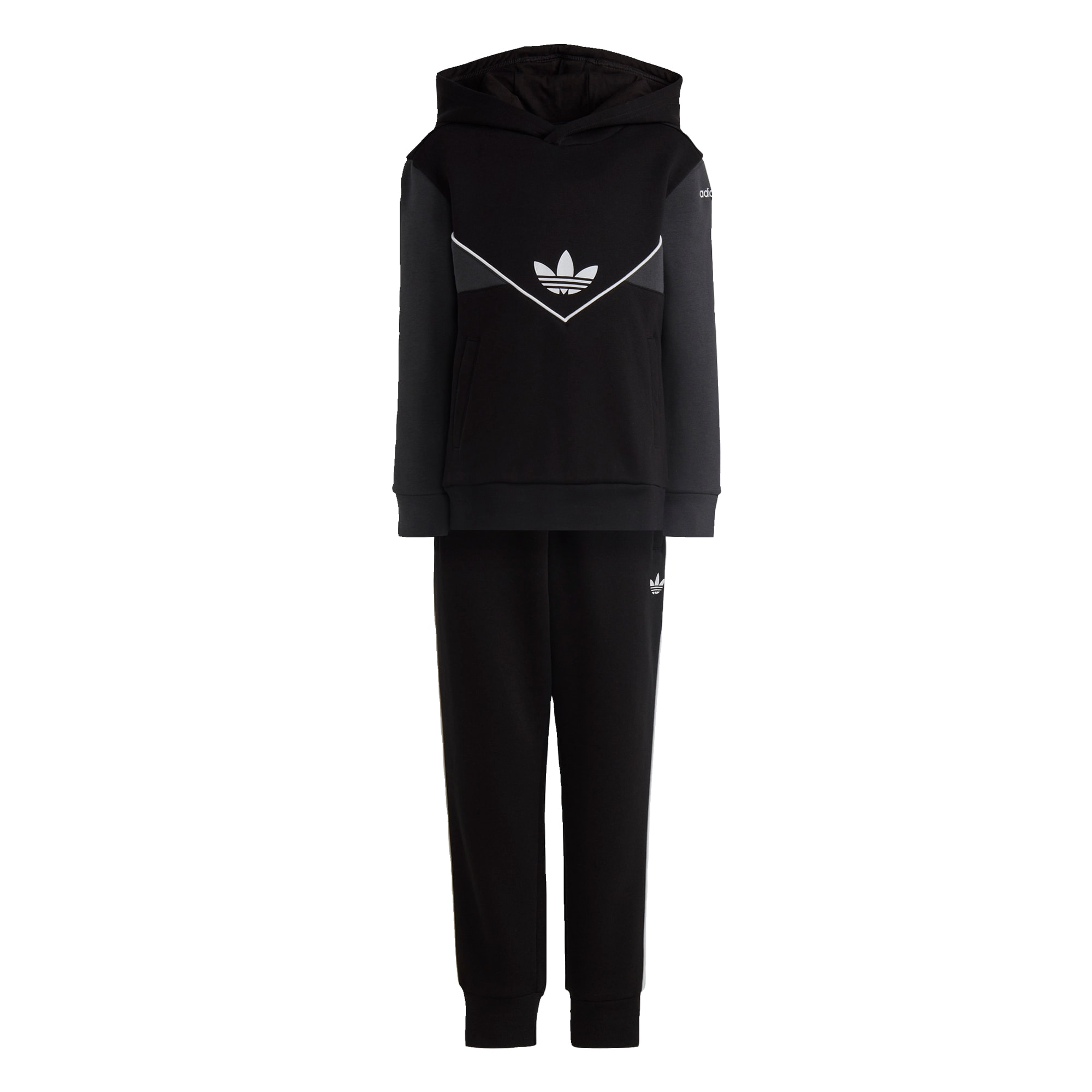 ADIDAS ORIGINALS Trenirka za tek  temno siva / črna / bela