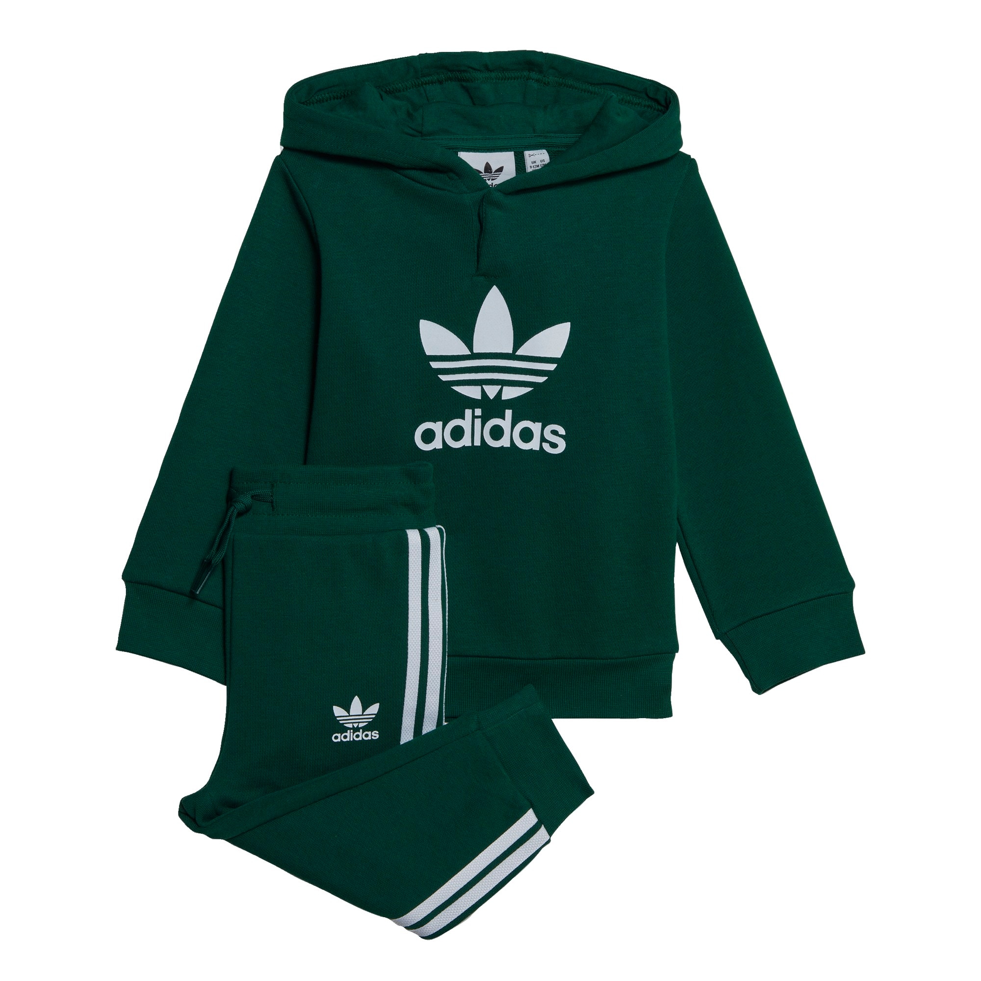 ADIDAS ORIGINALS Trenirka za tek  temno zelena / bela