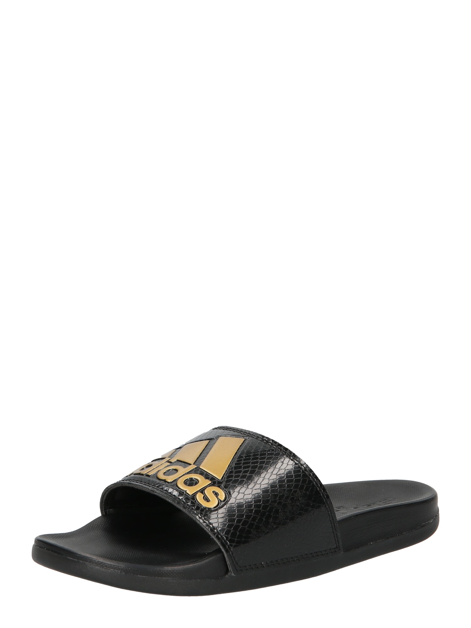 ADIDAS PERFORMANCE Čevelji za na plažo/kopanje 'Adilette'  zlata / črna