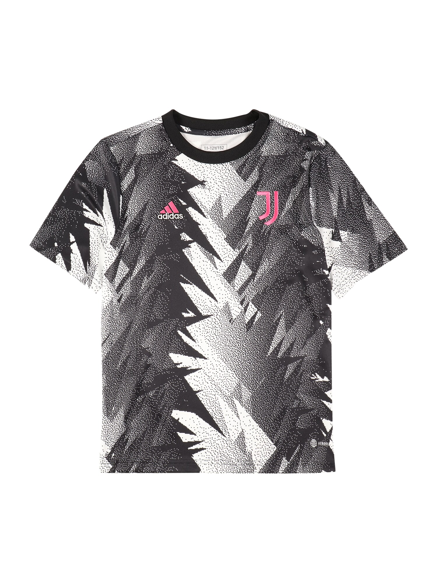 ADIDAS PERFORMANCE Funkcionalna majica 'JUVE'  roza / črna / bela