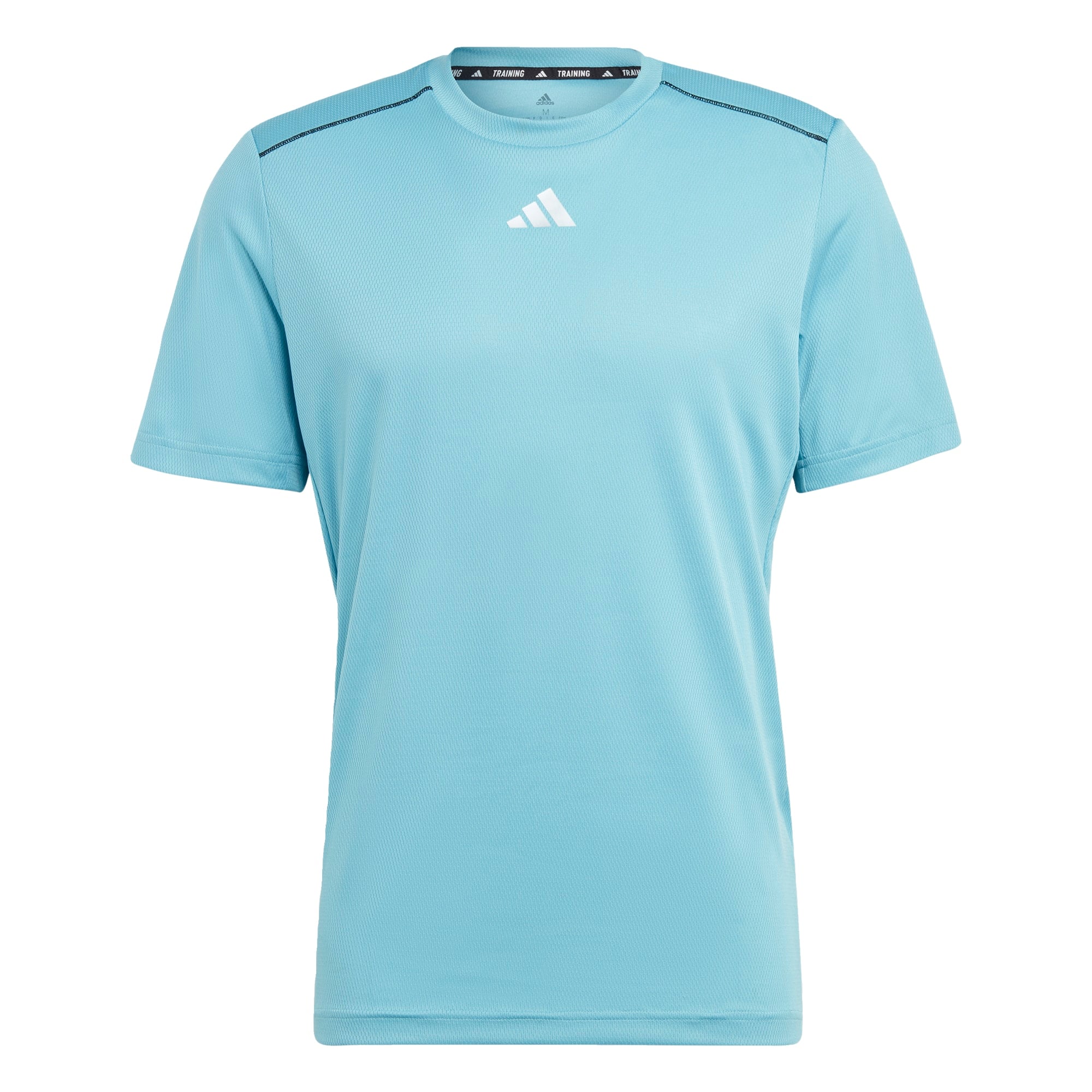 ADIDAS PERFORMANCE Funkcionalna majica  svetlo modra / črna / bela