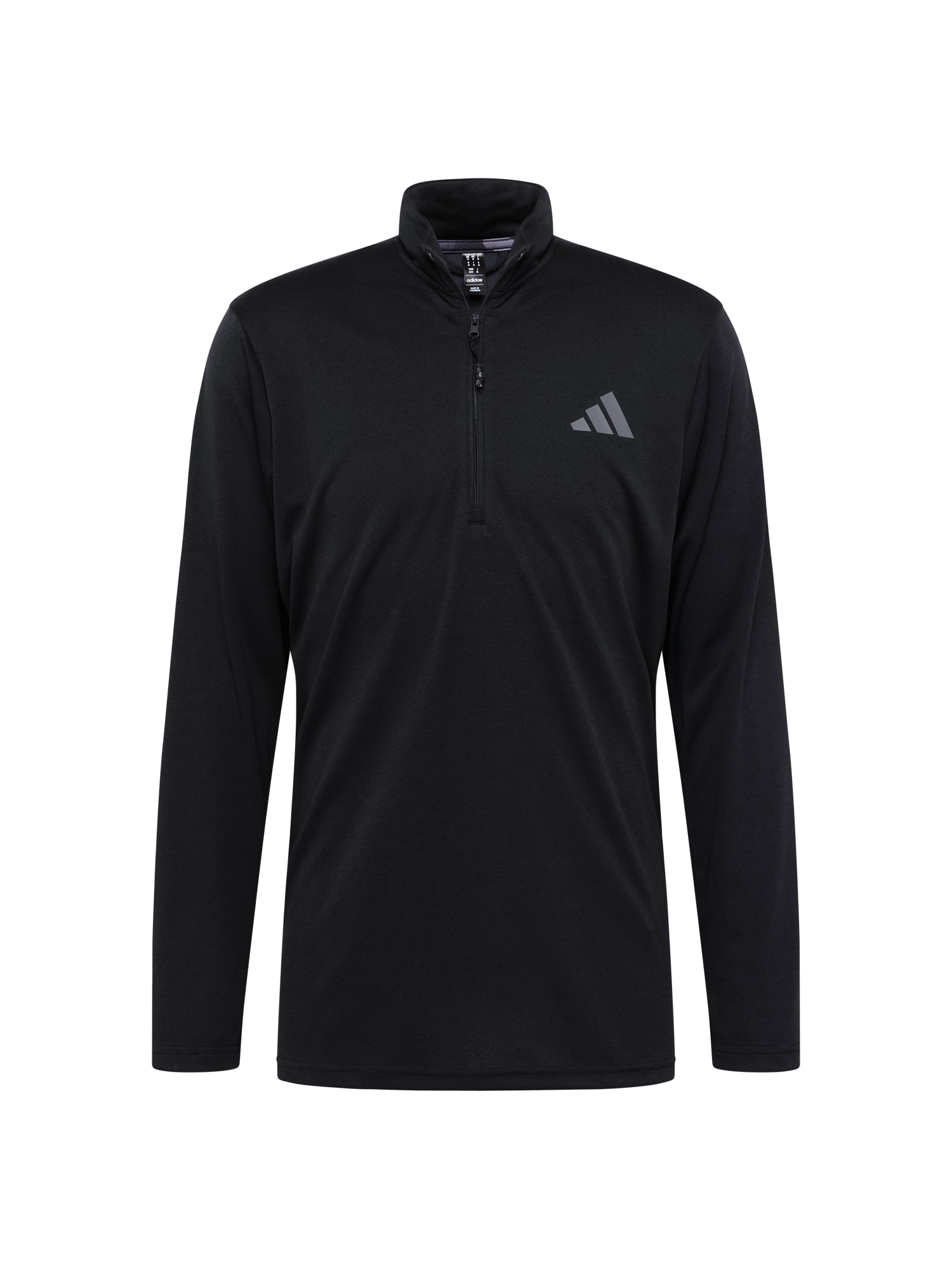 ADIDAS PERFORMANCE Športna majica  siva / črna